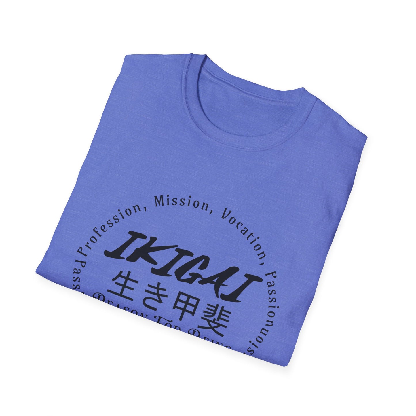 Ikigai T-shirt - Unisex Softstyle