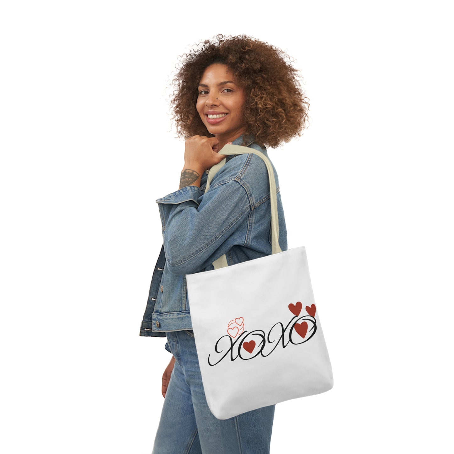 Valentine's Canvas Tote Bag