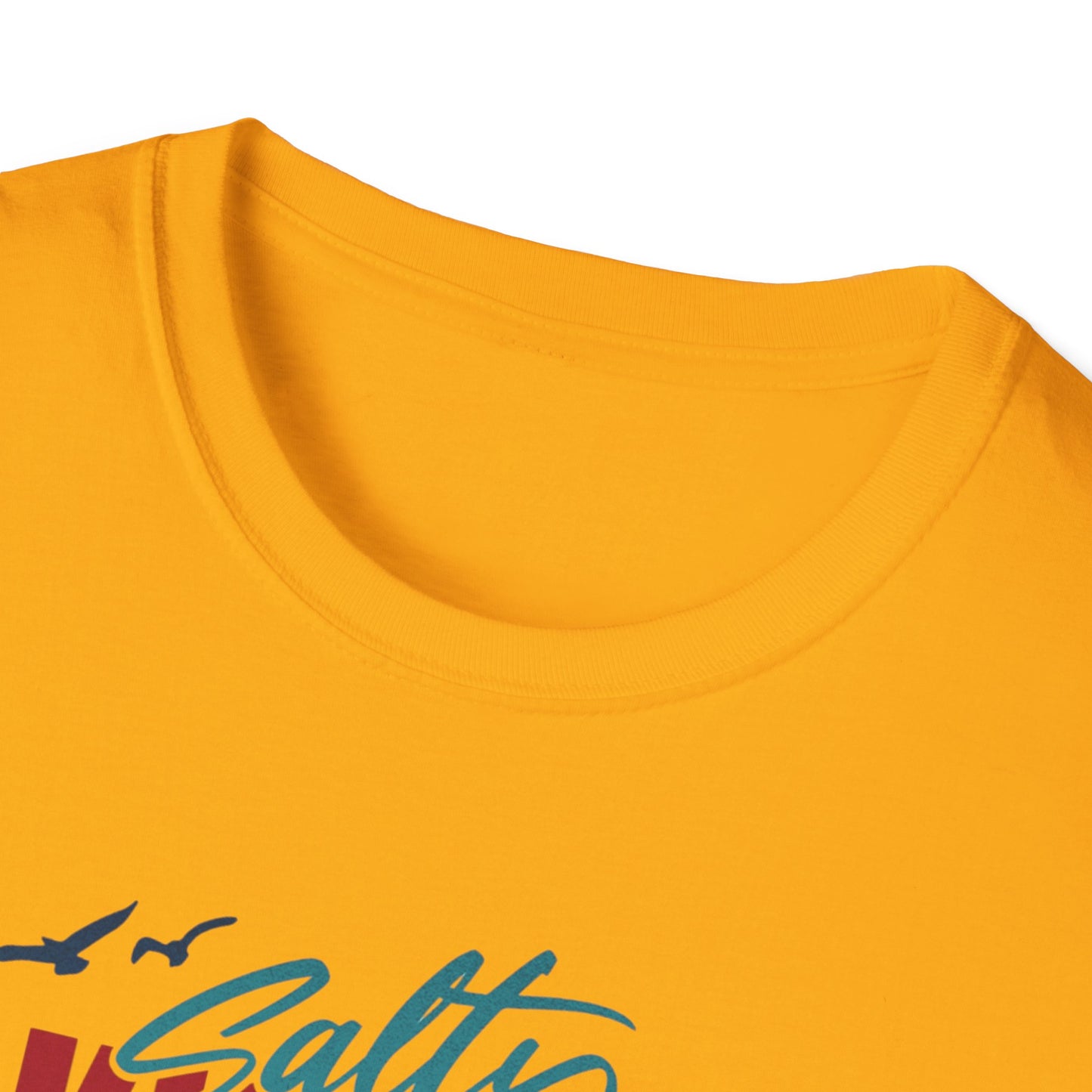 Beach Vibes T-Shirt - Salty Kisses, Ocean Wishes