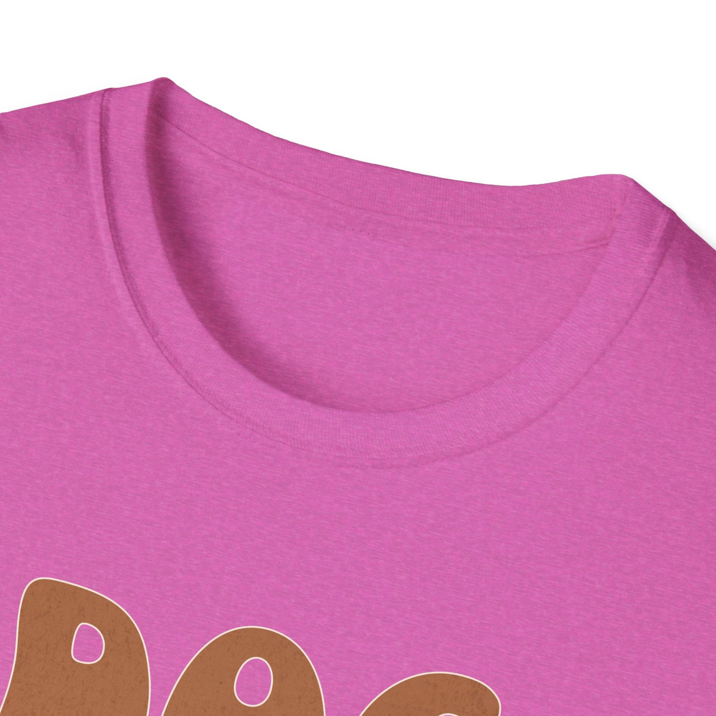 Dog Mom Softstyle T-Shirt - My Kids Have Paw Print Design