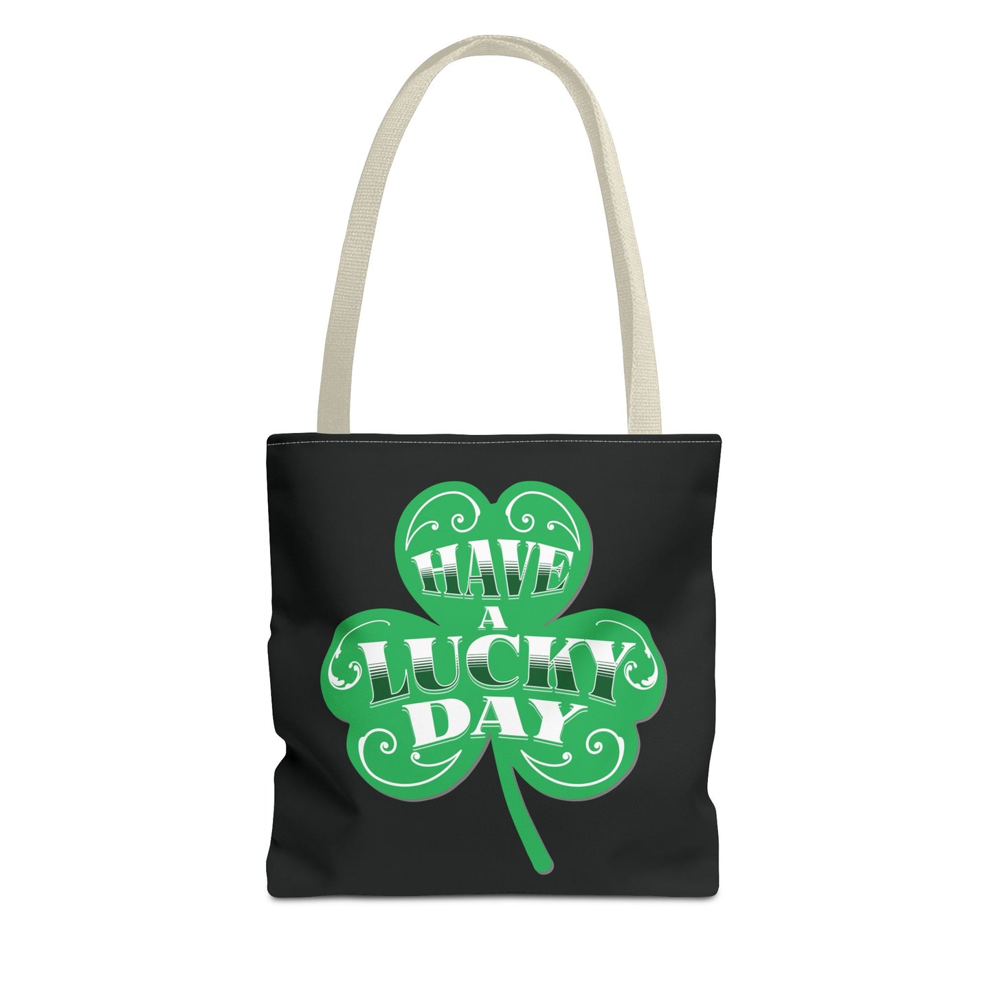 St. Patrick's Day Tote Bag | Lucky Clover Design, Reusable Shopping Bag, Eco-Friendly Gift, Holiday Accessory