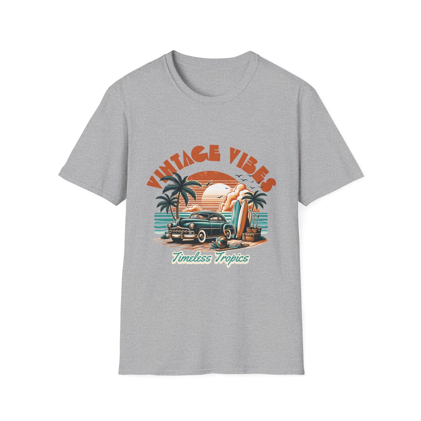 Vintage Vibe T-Shirt - Unisex Softstyle