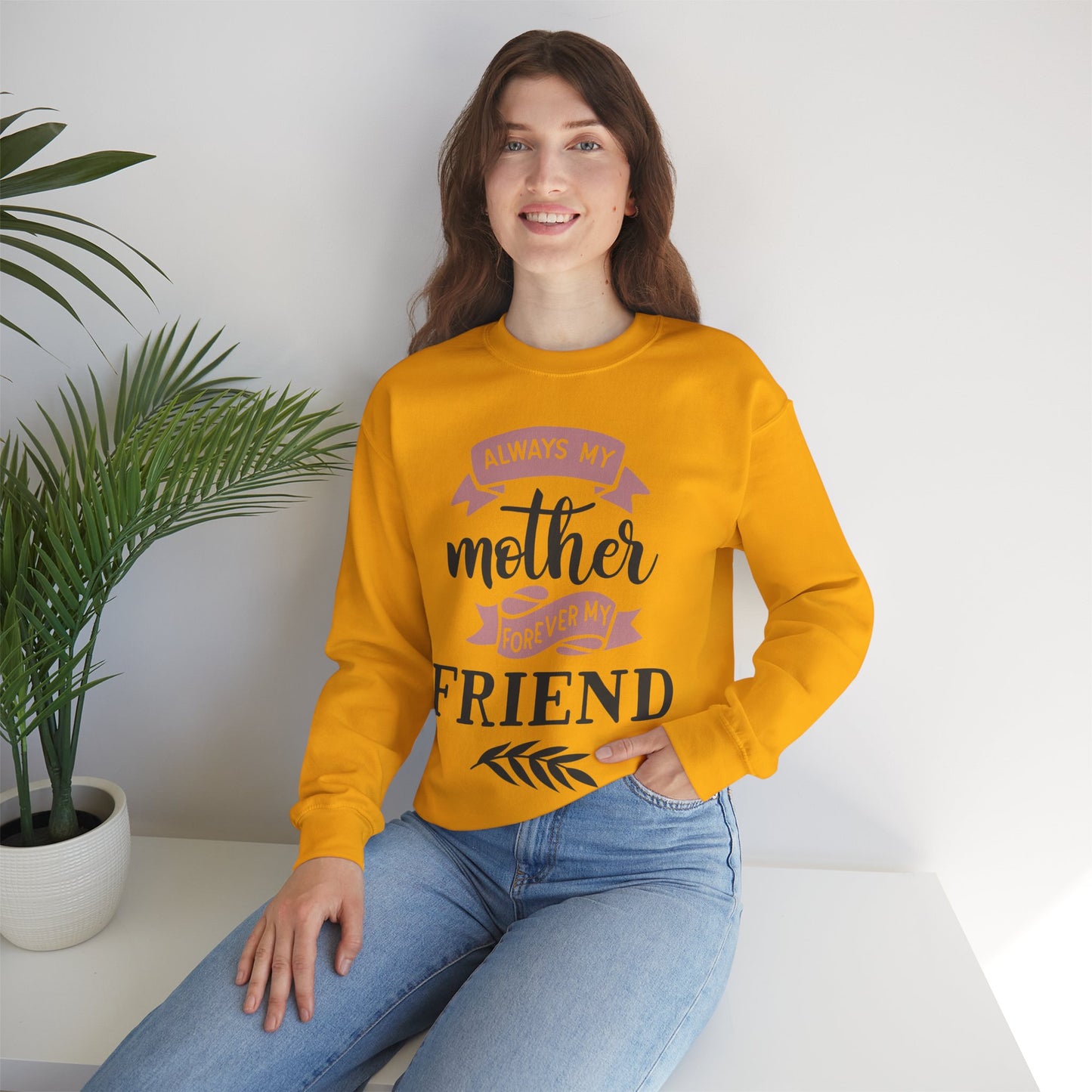 Always my mother - Unisex Heavy Blend™ Crewneck Sweatshirt