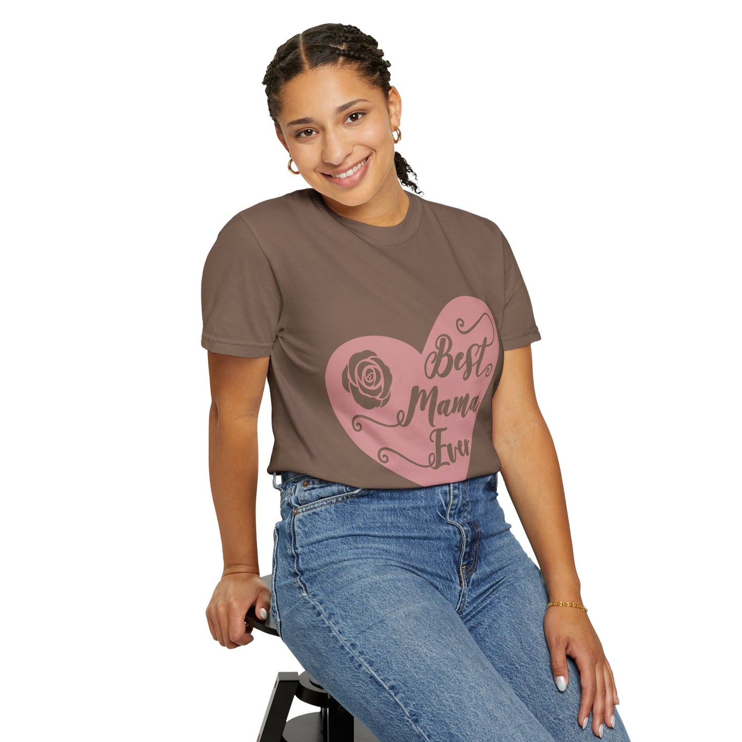 Best mama ever - Unisex Garment-Dyed T-shirt
