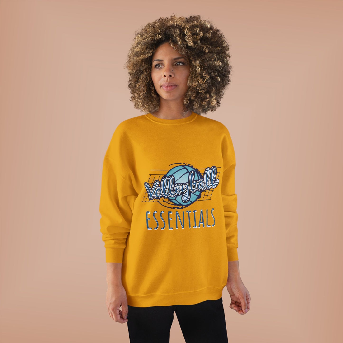 Unisex Eco-Friendly Crewneck Sweatshirt, Cozy Retro Essentials Sweatshirt, Casual Wear, Gift for Her, Hoodie Alternative, Fall Fashion