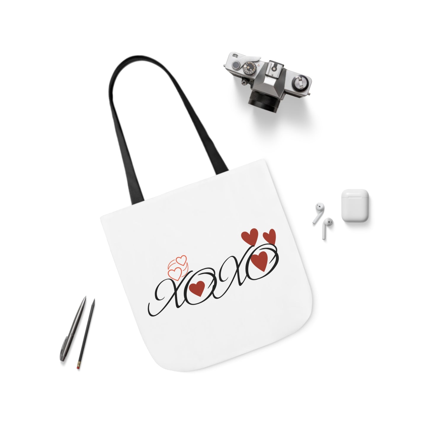 Valentine's Canvas Tote Bag