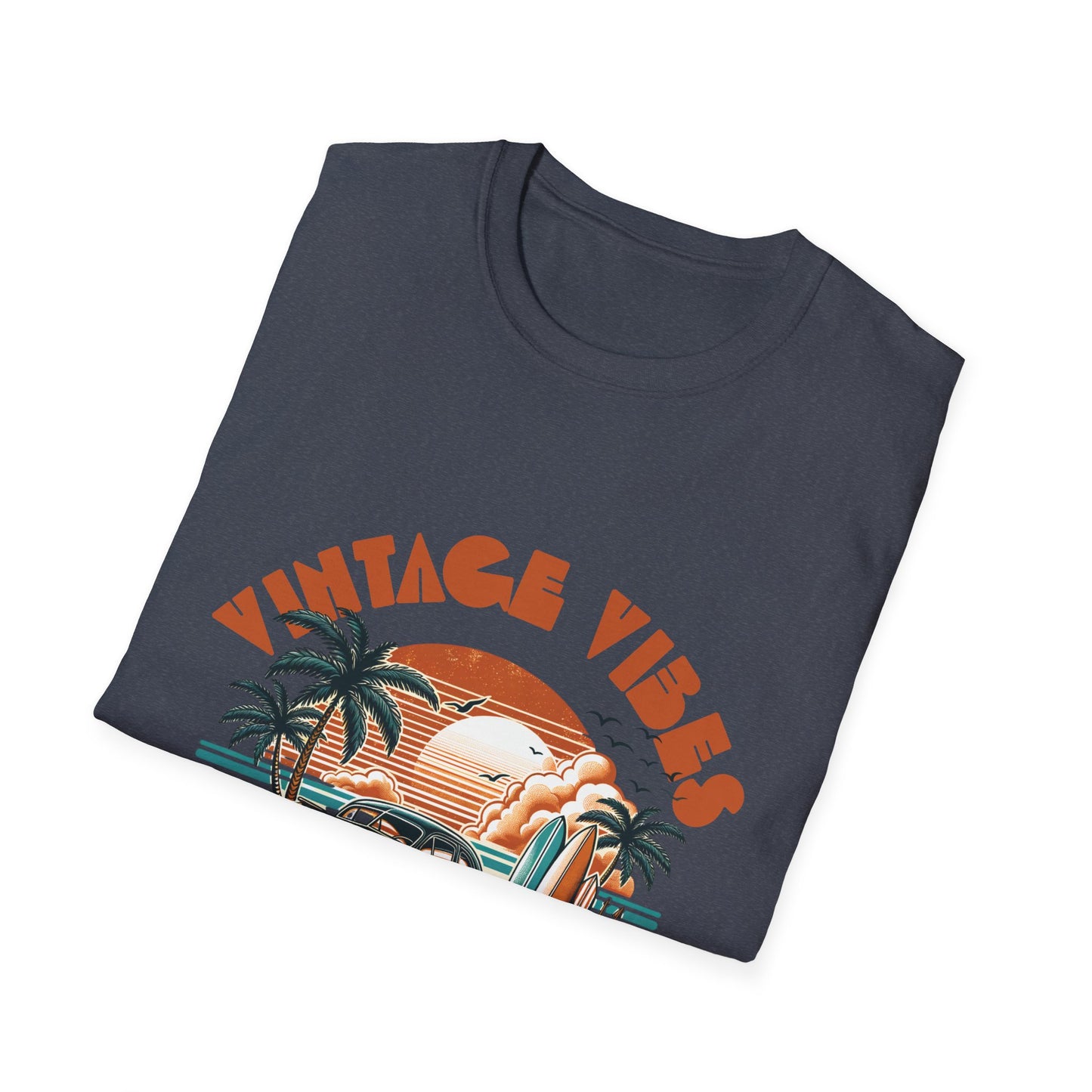 Vintage Vibe T-Shirt - Unisex Softstyle