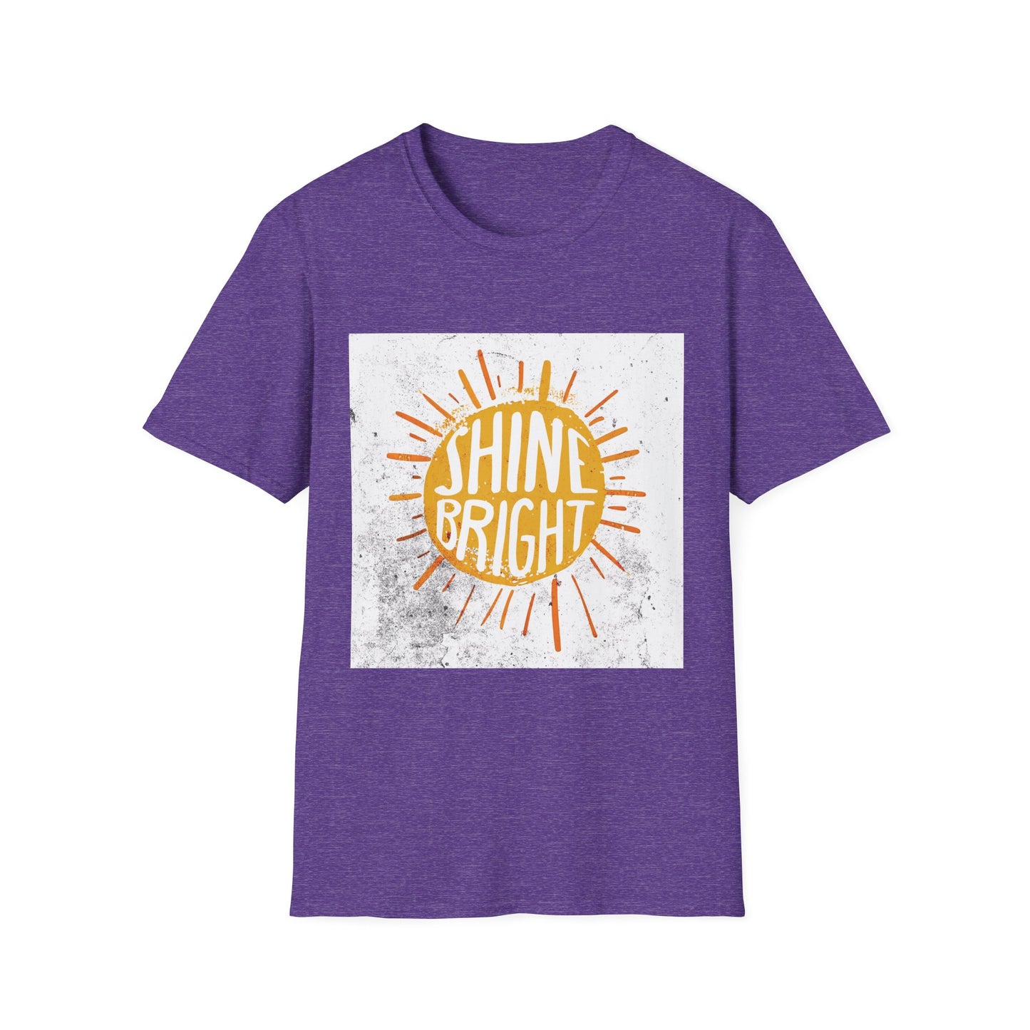 Shine Bright T-Shirt - Inspirational Tee, Positive Vibes Shirt, Motivational Clothing, Graphic Tee, Crewneck Top