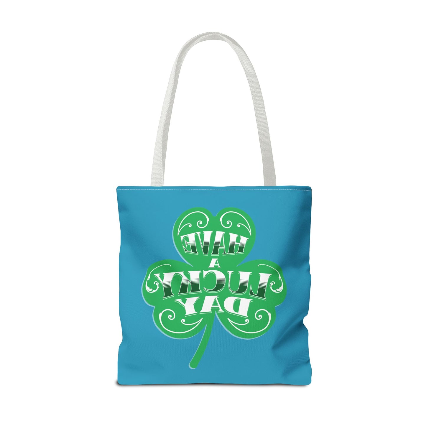 Lucky Day Tote Bag - St. Patrick's Day Gift, Shamrock Design, Eco-Friendly Bag, Fun Everyday Tote, Perfect for Luck!