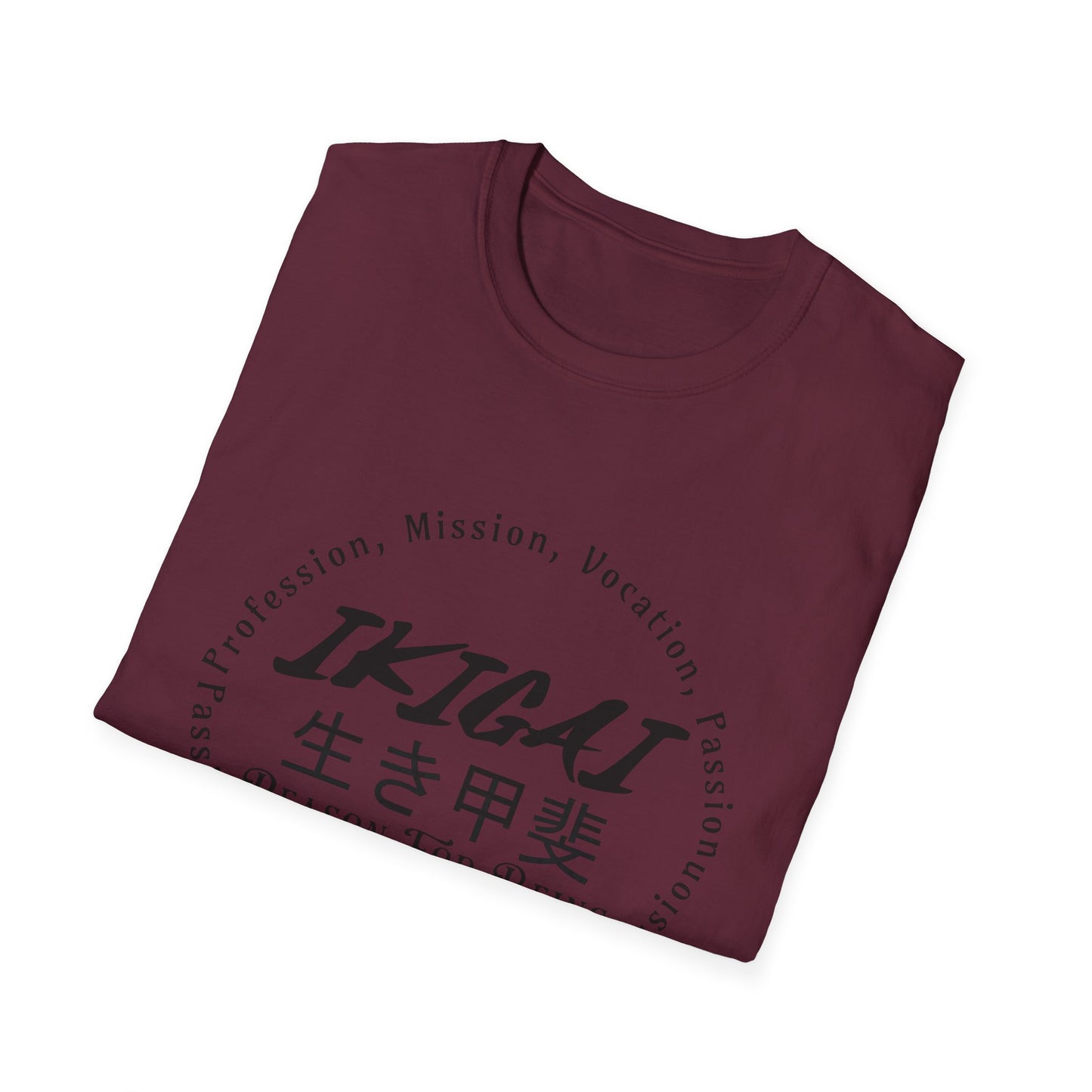 Ikigai T-shirt - Unisex Softstyle