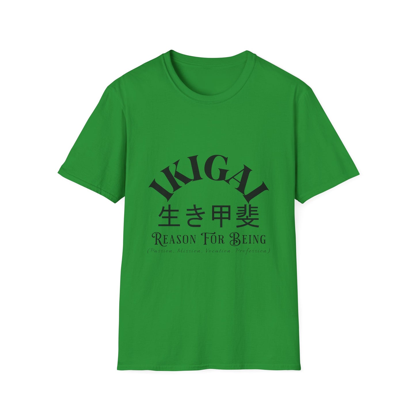 Ikigai T-shirt - Unisex Softstyle