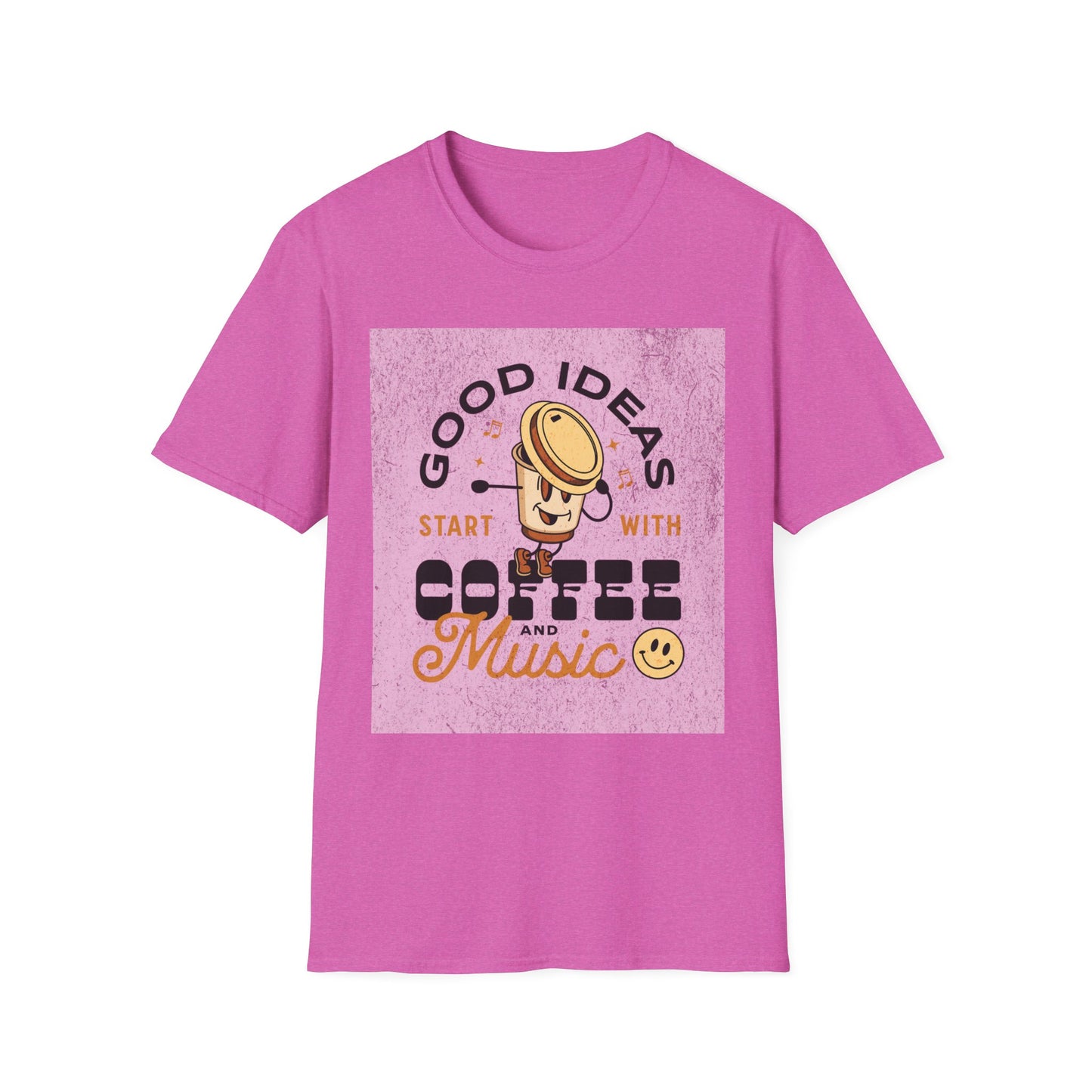 Coffee & Music Unisex T-Shirt