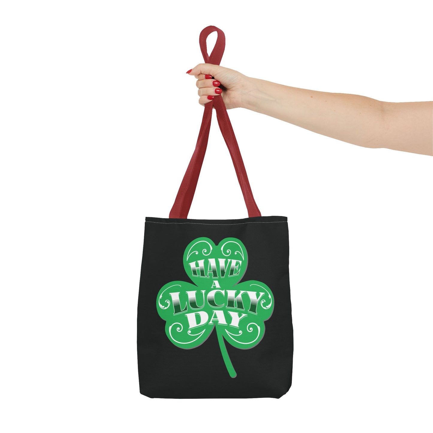 St. Patrick's Day Tote Bag | Lucky Clover Design, Reusable Shopping Bag, Eco-Friendly Gift, Holiday Accessory