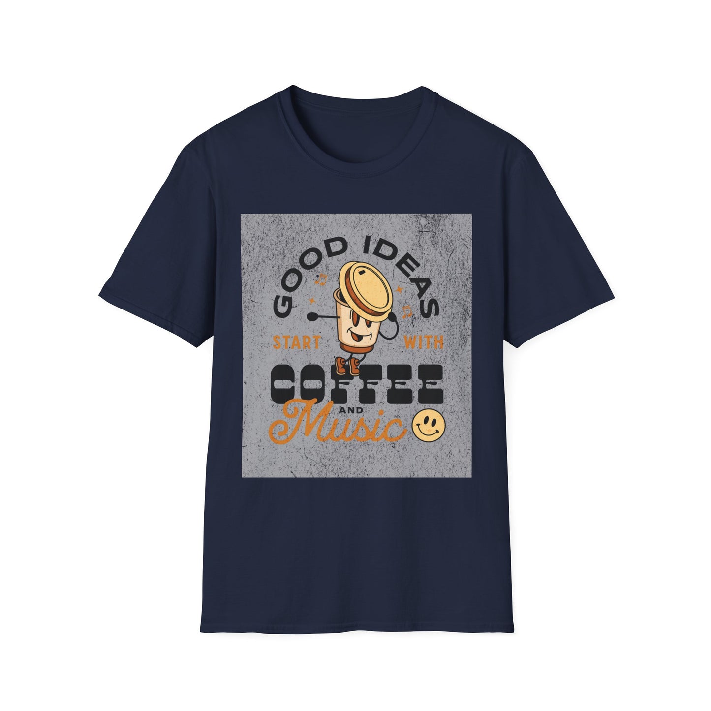 Coffee & Music Unisex T-Shirt