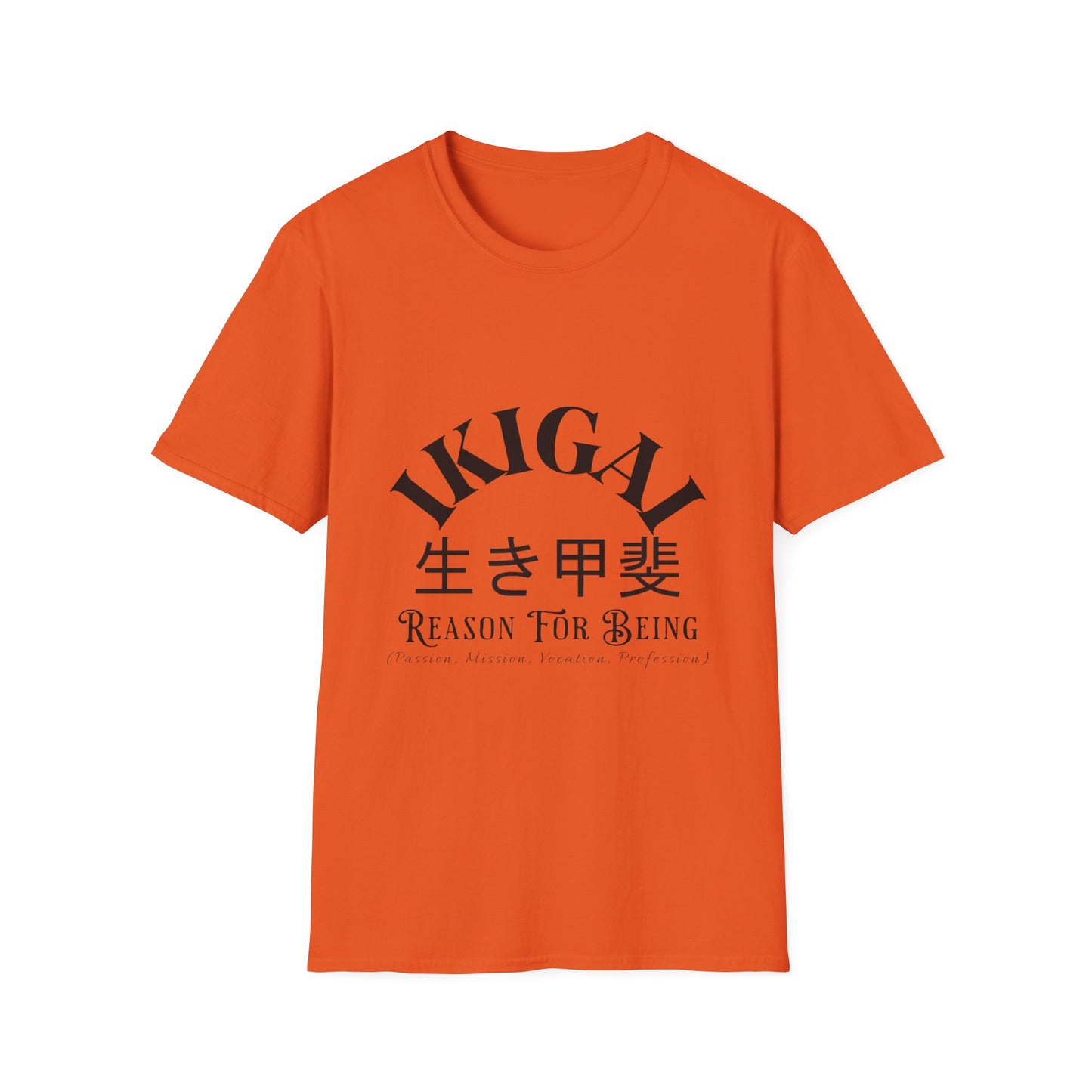 Ikigai T-shirt - Unisex Softstyle
