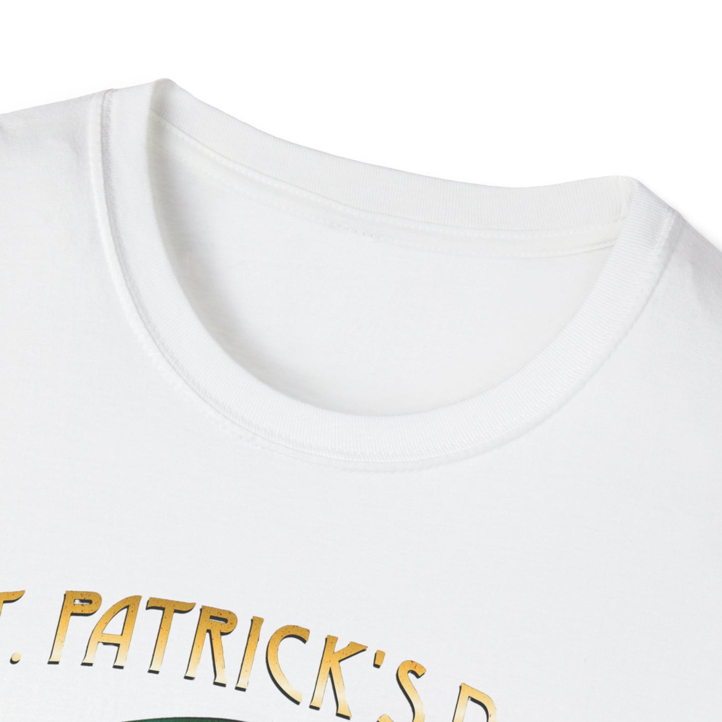 St. Patrick's Day Celebration T-Shirt - Unisex Softstyle Tee with Irish Culture Design