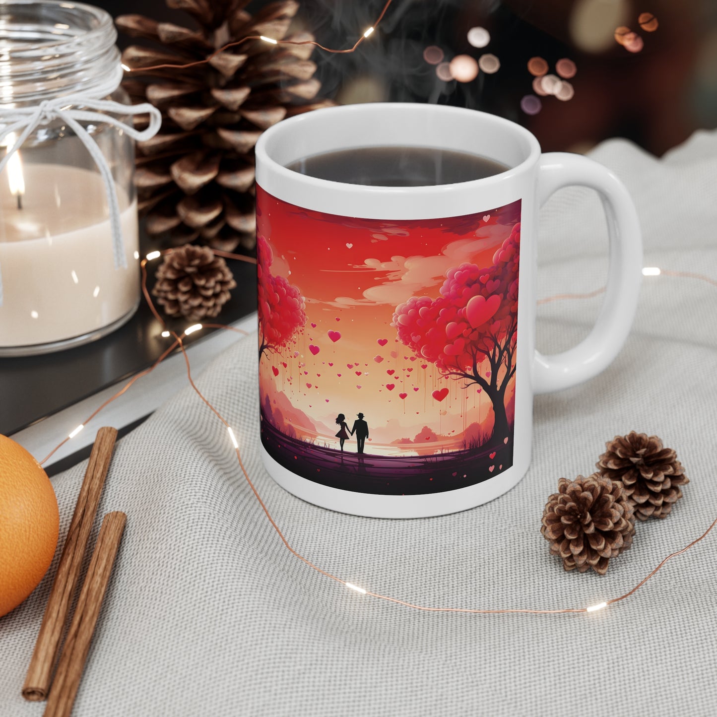 Valentine's Forever Love: Ceramic Mug 11oz