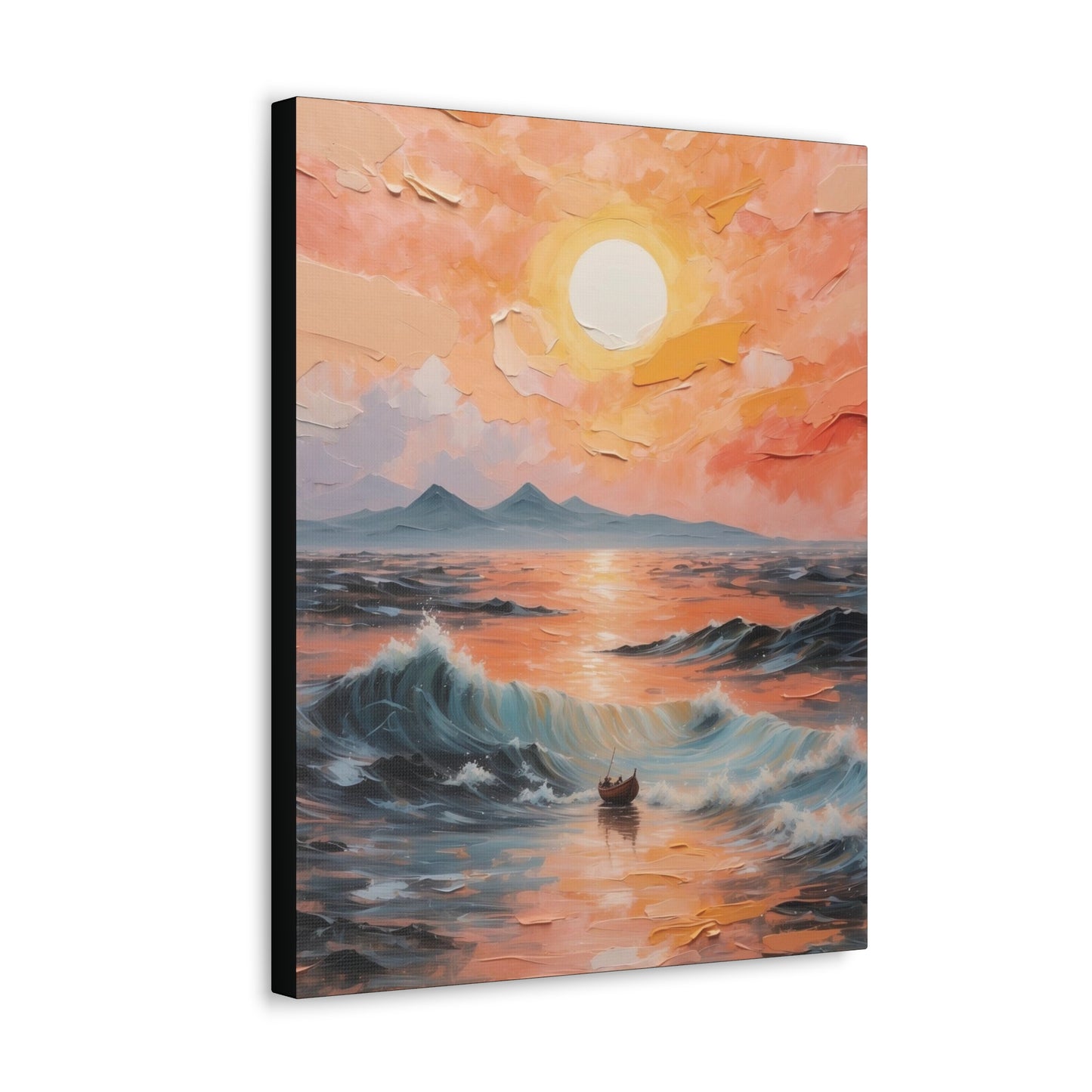 The Lost Boat: Canvas Gallery Wraps