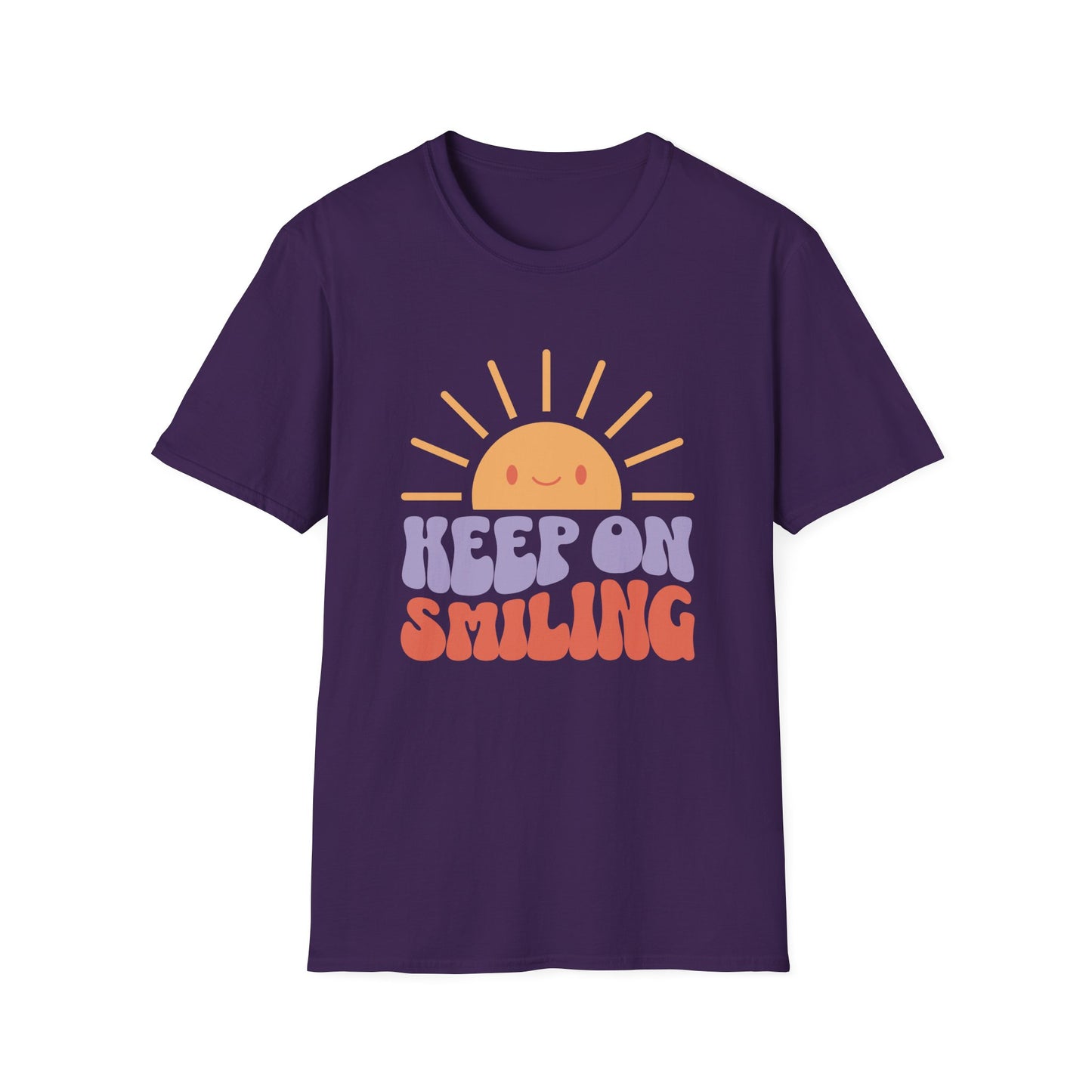 Keep On Smiling - Unisex Soft style T-Shirt