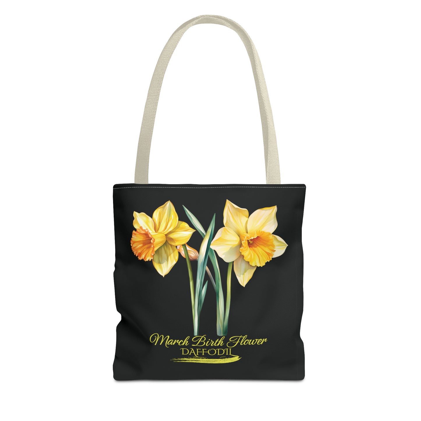 March Birth Flower: Daffodil - Tote Bag (AOP)