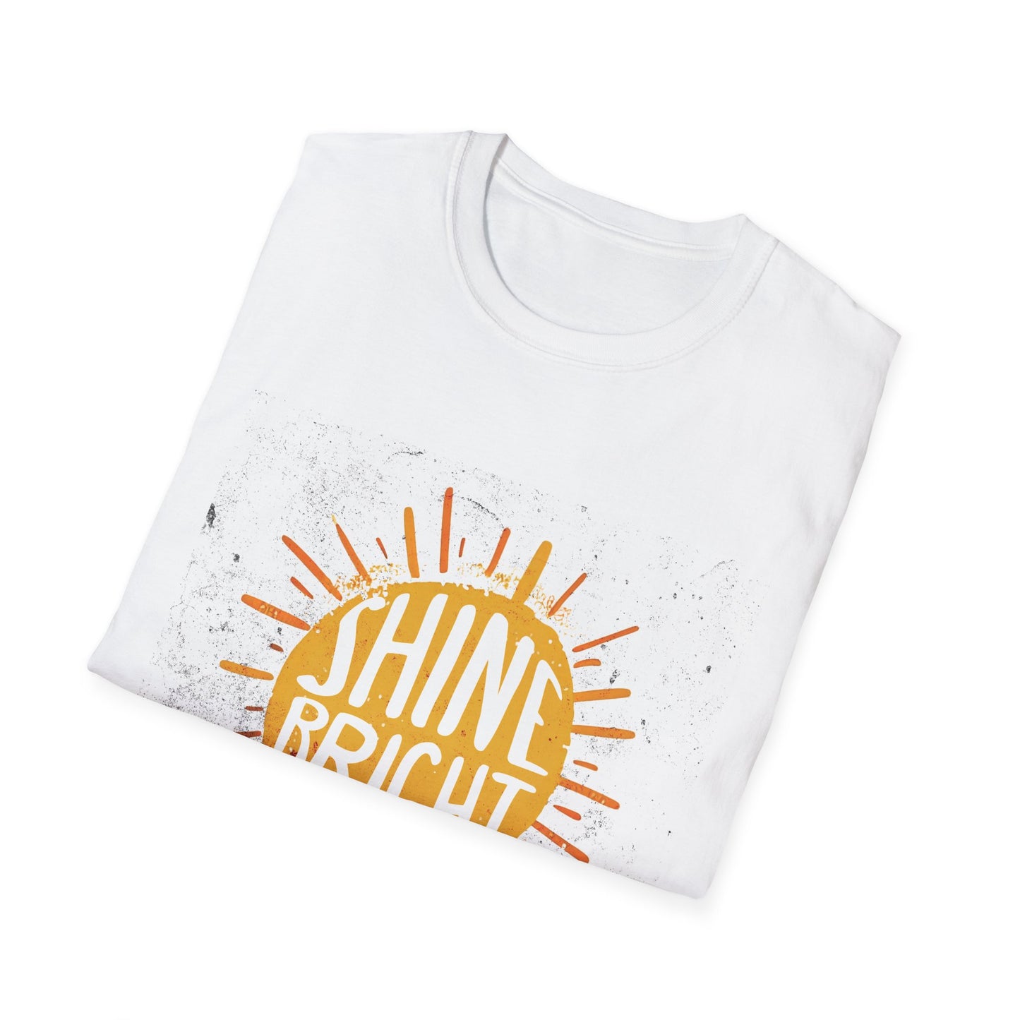 Shine Bright T-Shirt - Inspirational Tee, Positive Vibes Shirt, Motivational Clothing, Graphic Tee, Crewneck Top