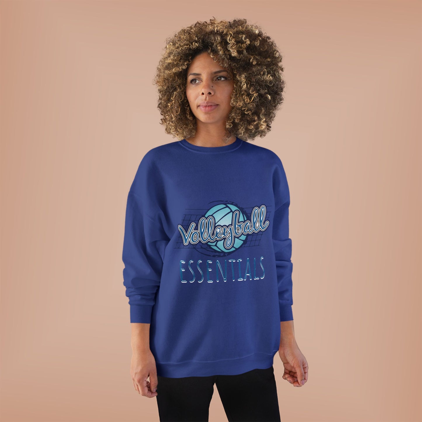 Unisex Eco-Friendly Crewneck Sweatshirt, Cozy Retro Essentials Sweatshirt, Casual Wear, Gift for Her, Hoodie Alternative, Fall Fashion