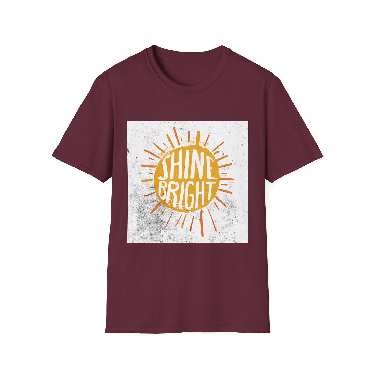 Shine Bright T-Shirt - Inspirational Tee, Positive Vibes Shirt, Motivational Clothing, Graphic Tee, Crewneck Top