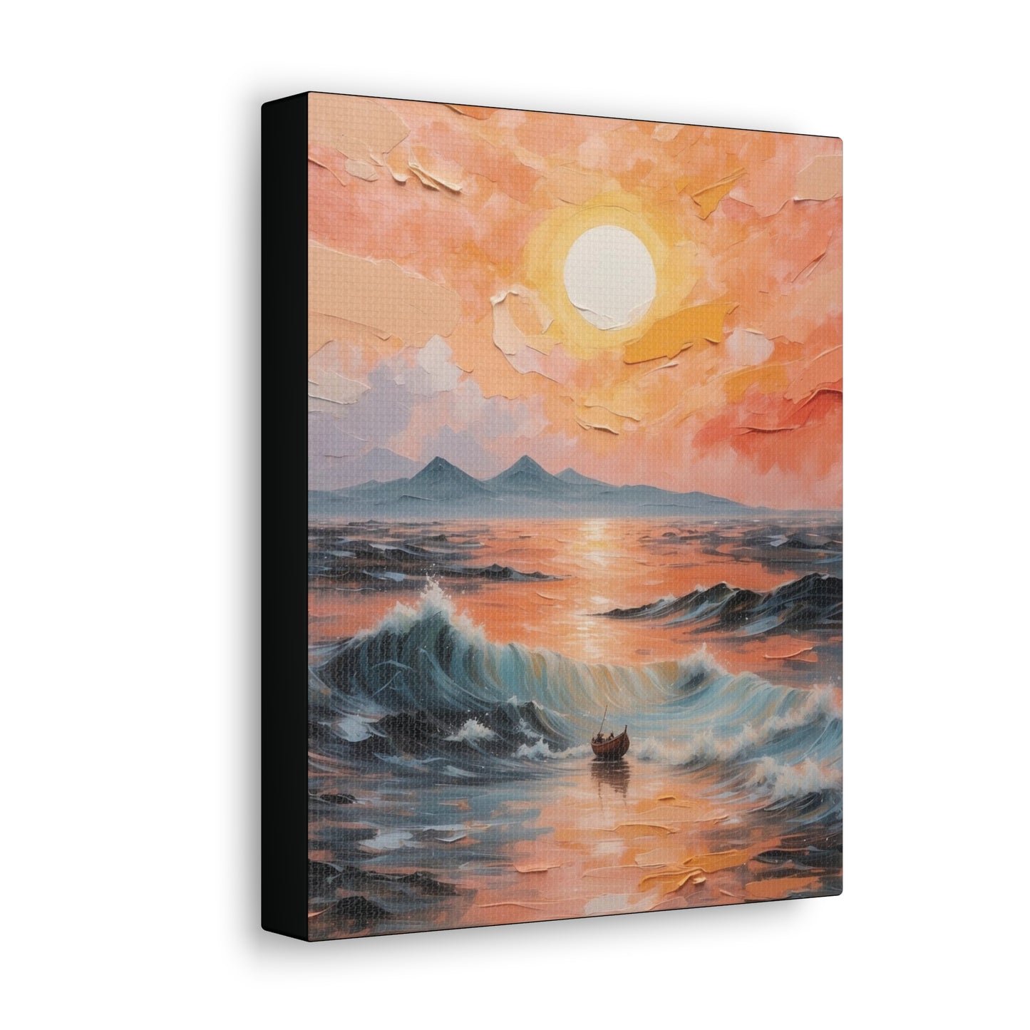 The Lost Boat: Canvas Gallery Wraps