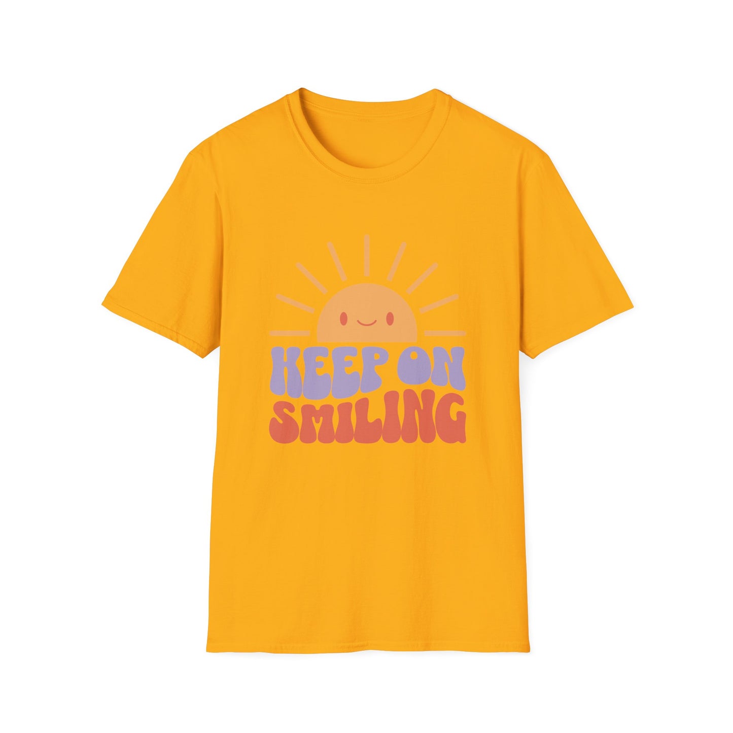 Keep On Smiling - Unisex Soft style T-Shirt
