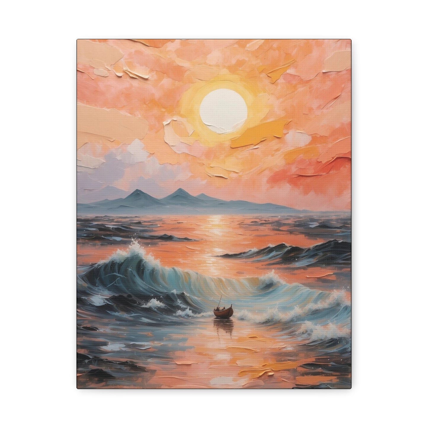 The Lost Boat: Canvas Gallery Wraps