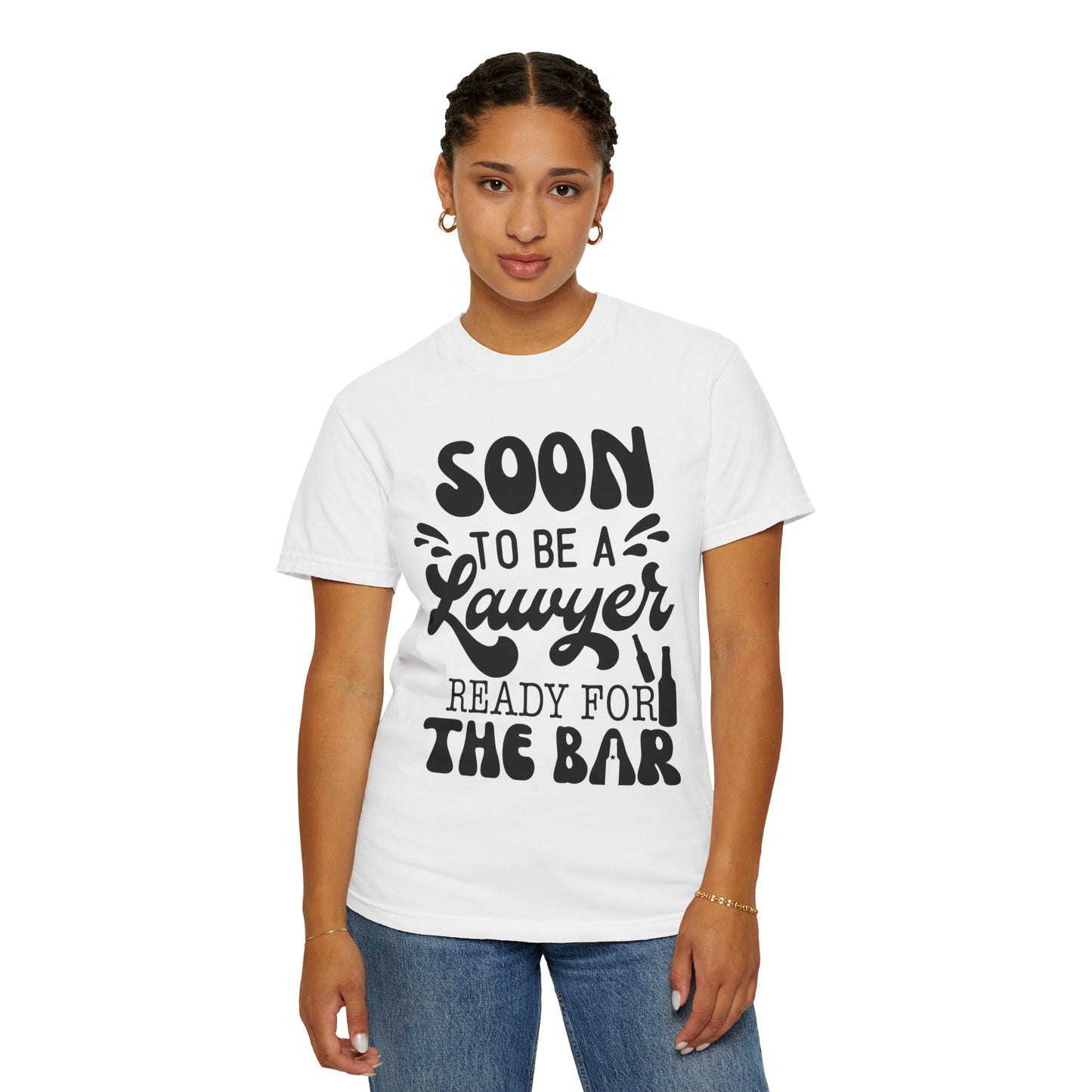 Soon to be a lawyer - Unisex Garment-Dyed T-shirt