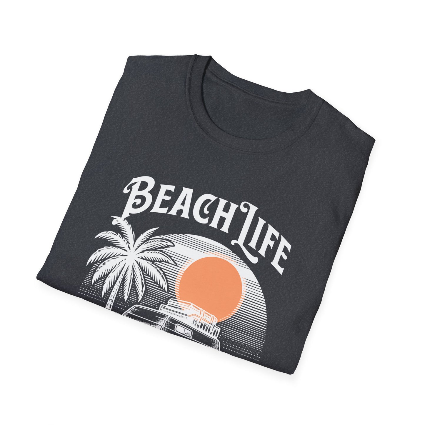 Beach Life T-shirt - Unisex Softstyle T-Shirt