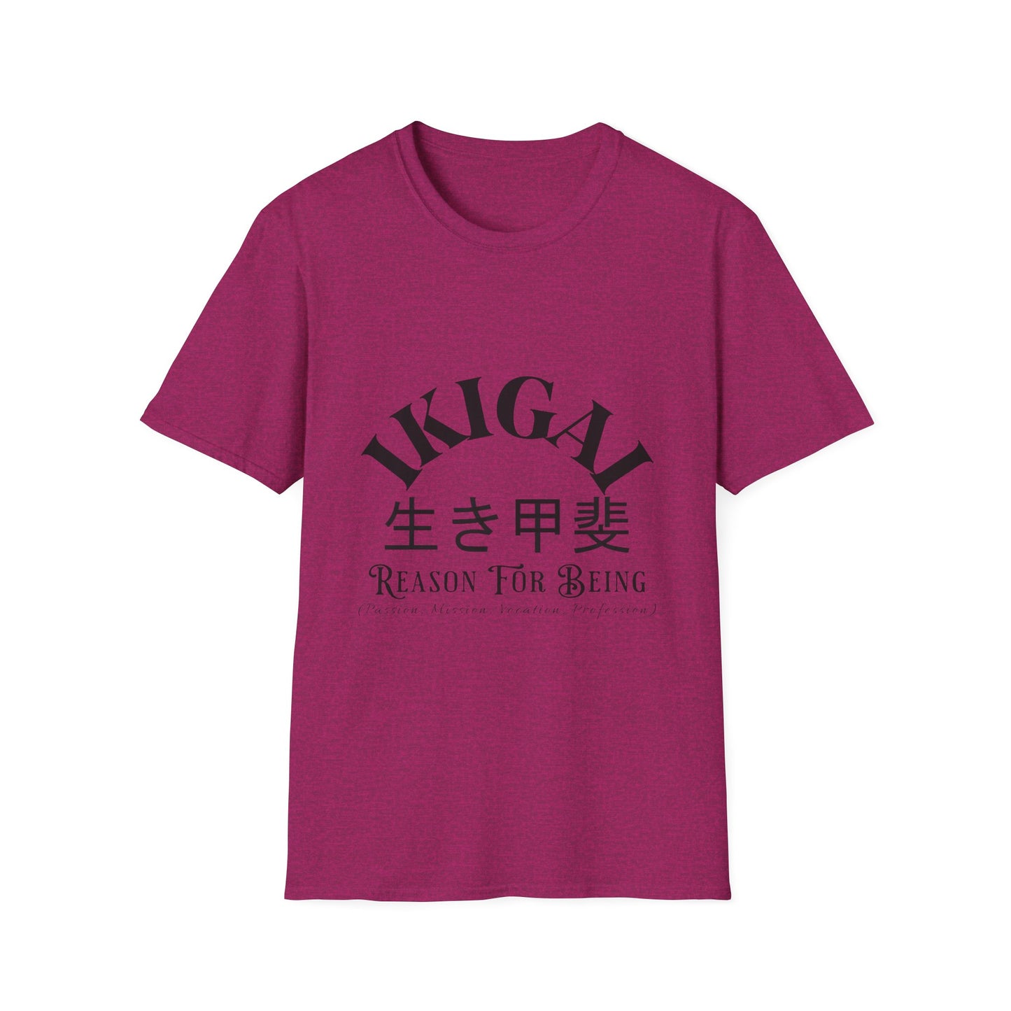 Ikigai T-shirt - Unisex Softstyle