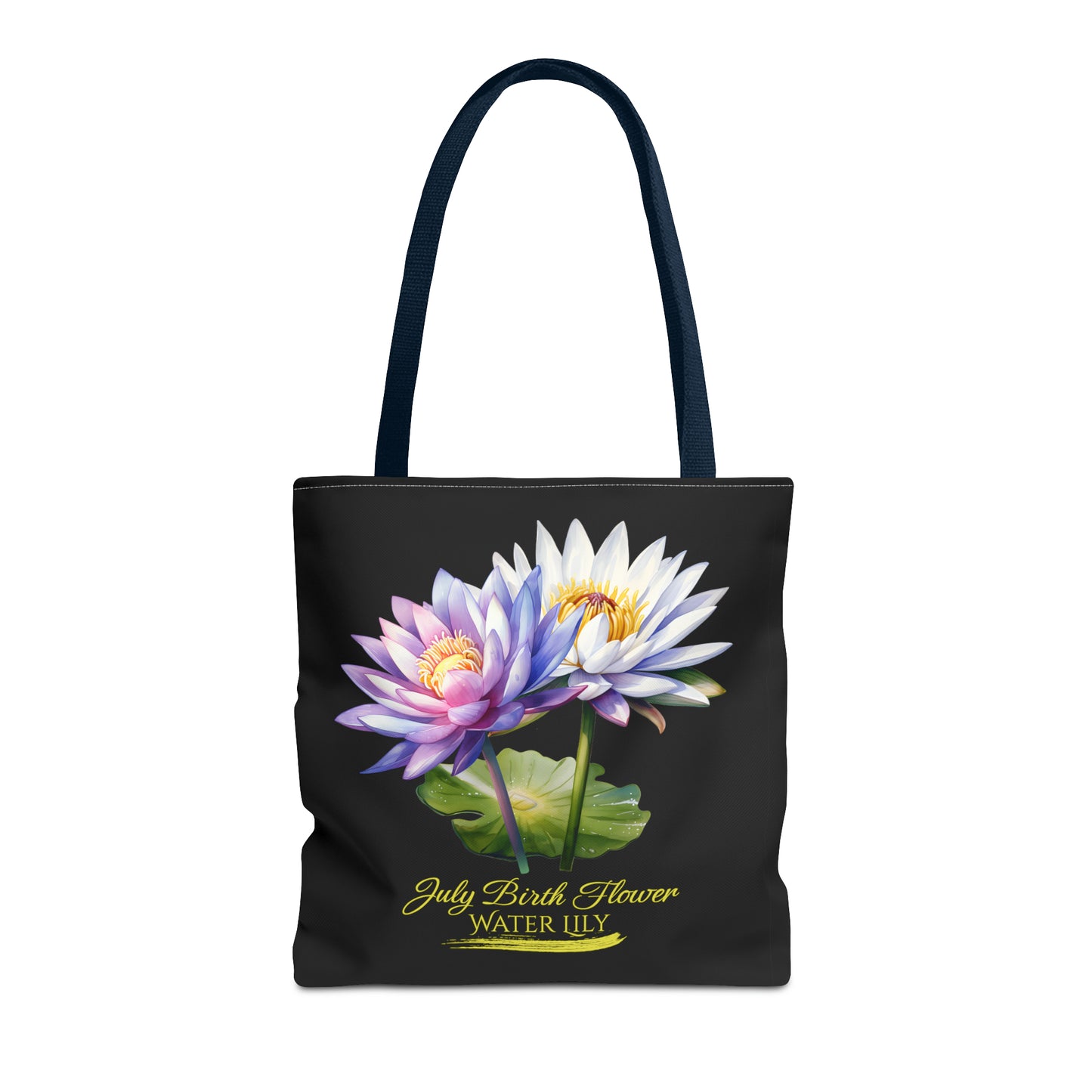 July Birth Flower: Water Lily - Tote Bag (AOP)