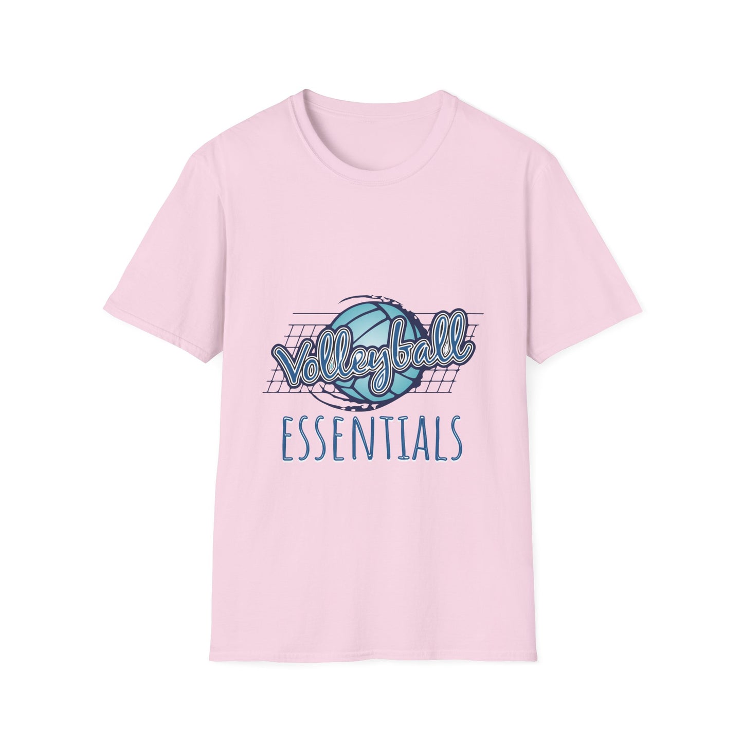 Volleyball Essentials Unisex T-Shirt, Casual Wear, Sports Gift, Team Spirit Apparel, Summer Fashion, Beach Day Outfit