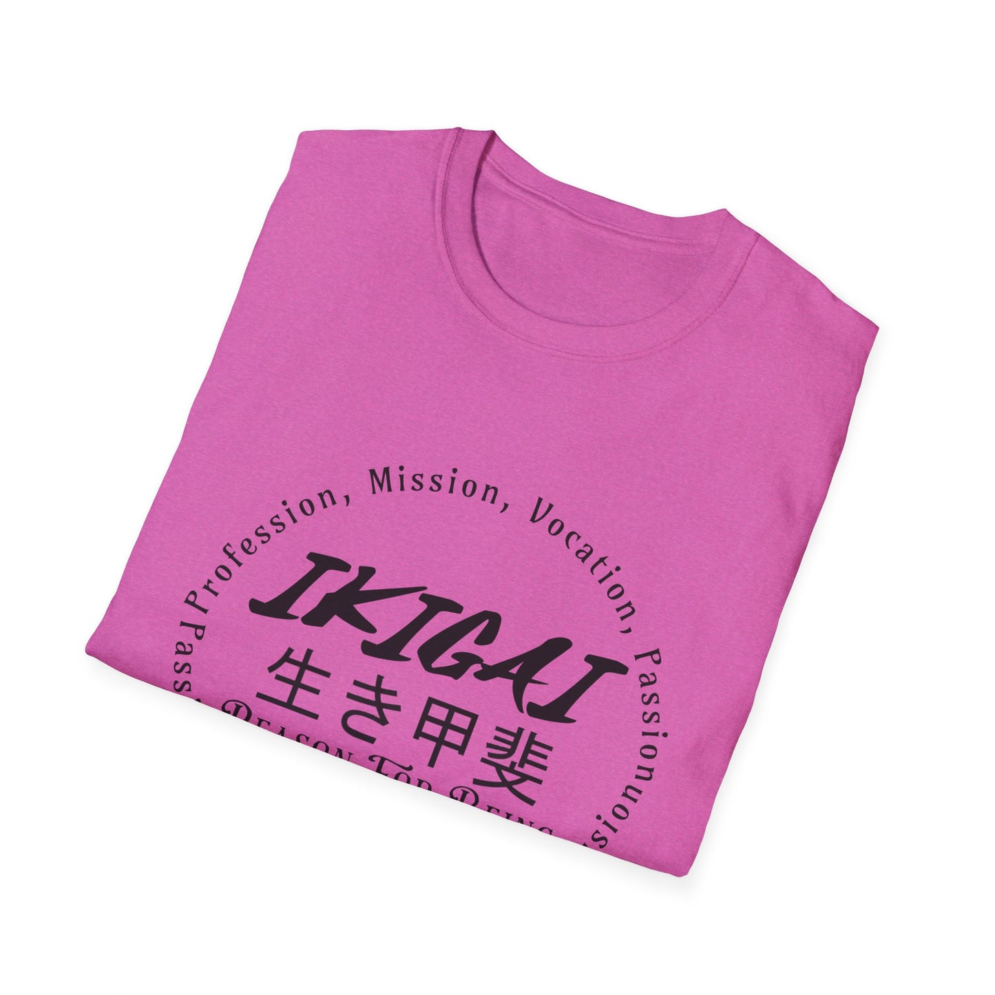 Ikigai T-shirt - Unisex Softstyle