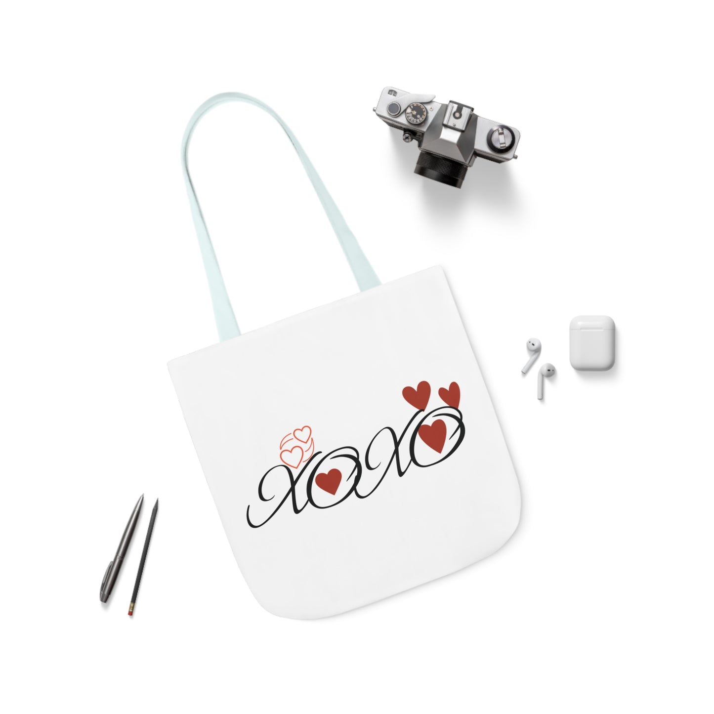 Valentine's Canvas Tote Bag