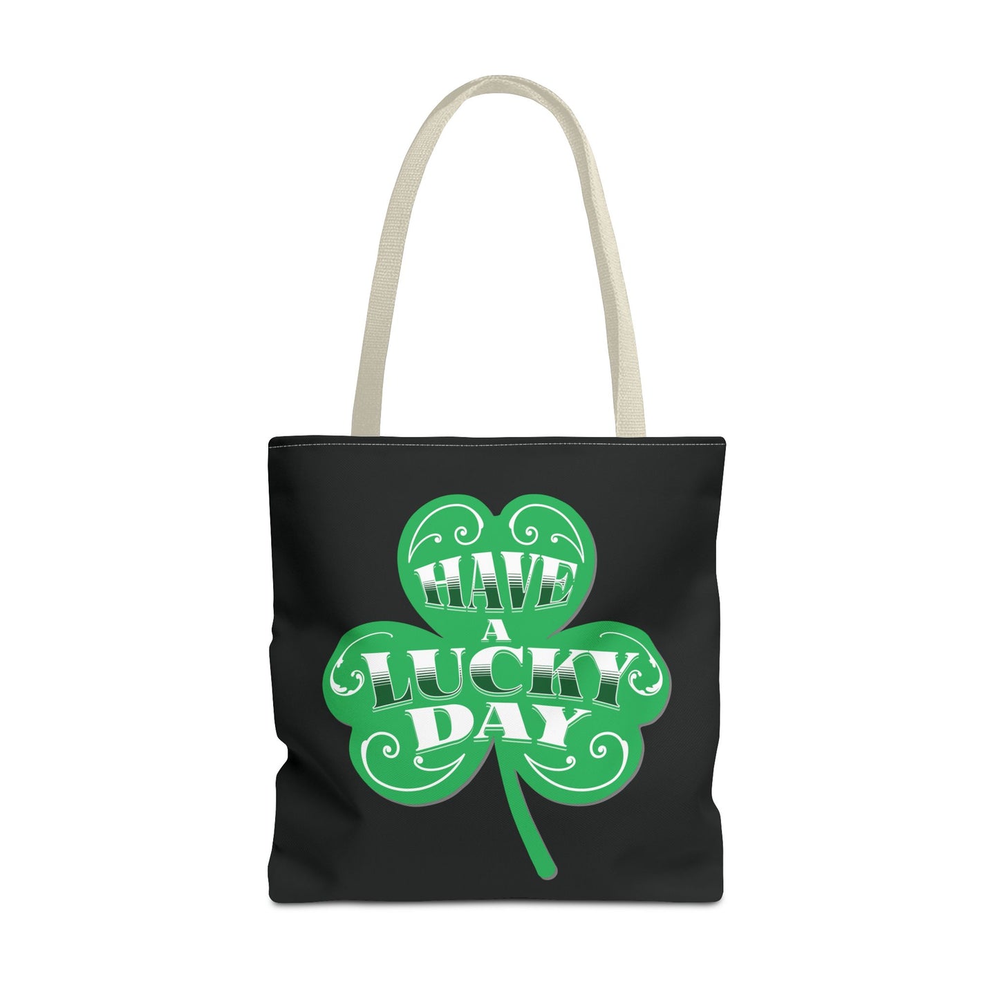 St. Patrick's Day Tote Bag | Lucky Clover Design, Reusable Shopping Bag, Eco-Friendly Gift, Holiday Accessory
