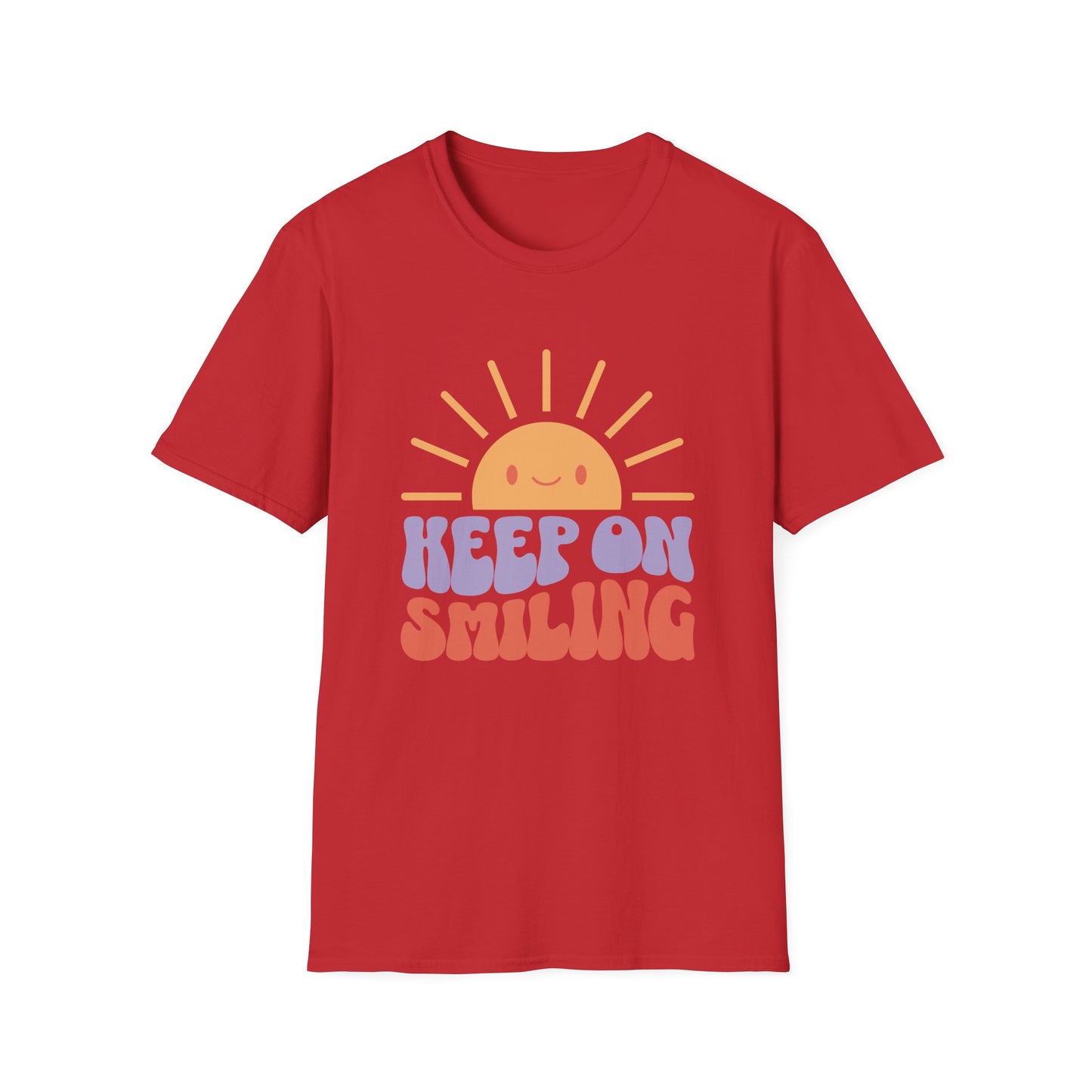 Keep On Smiling - Unisex Soft style T-Shirt