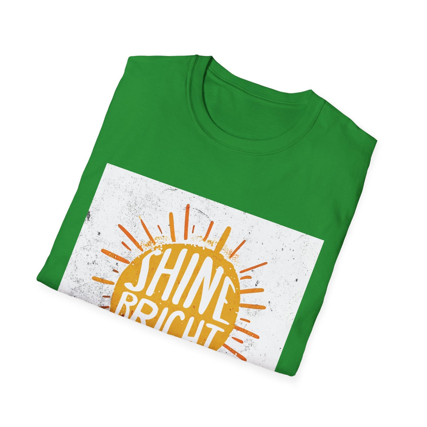 Shine Bright T-Shirt - Inspirational Tee, Positive Vibes Shirt, Motivational Clothing, Graphic Tee, Crewneck Top