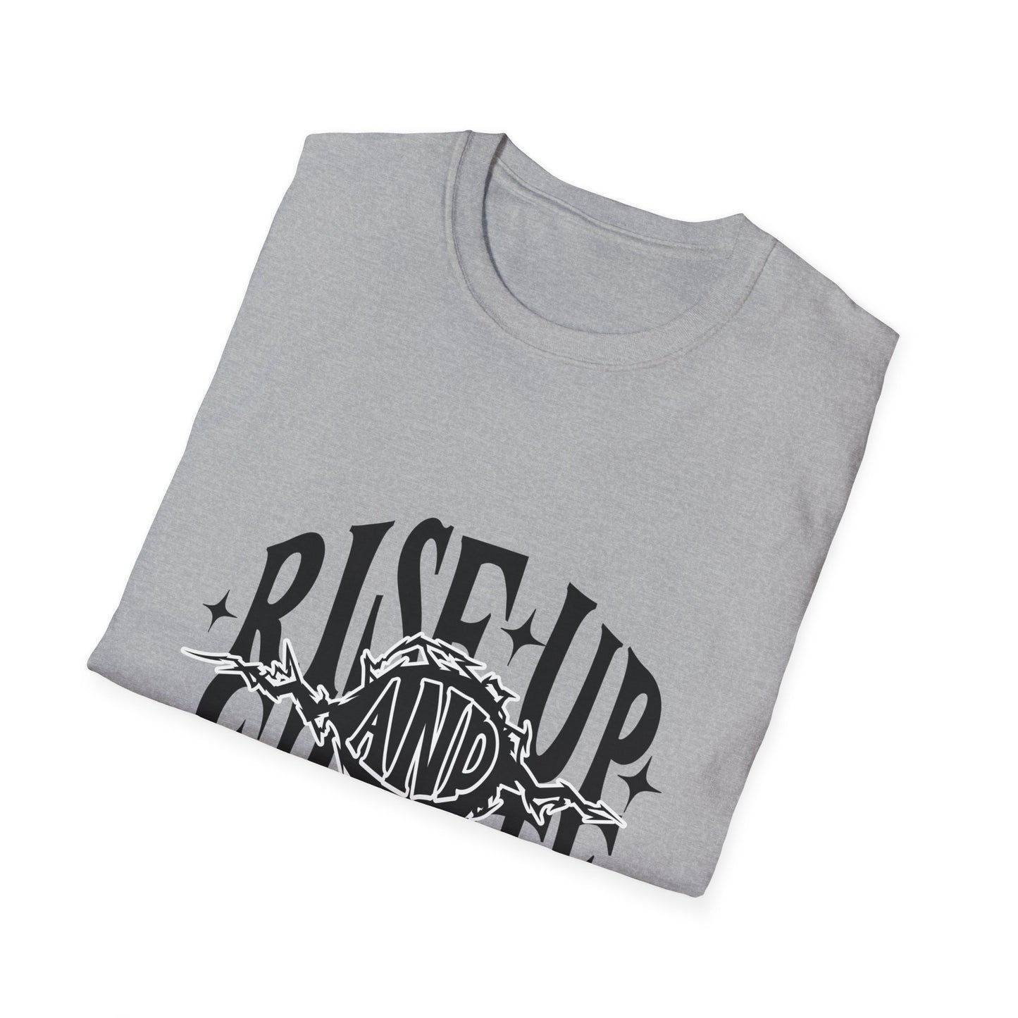Rise Up And Create T-Shirt, Inspirational Tee, Motivational Shirt, Unisex Graphic Top, Artist Gift, Creative Apparel
