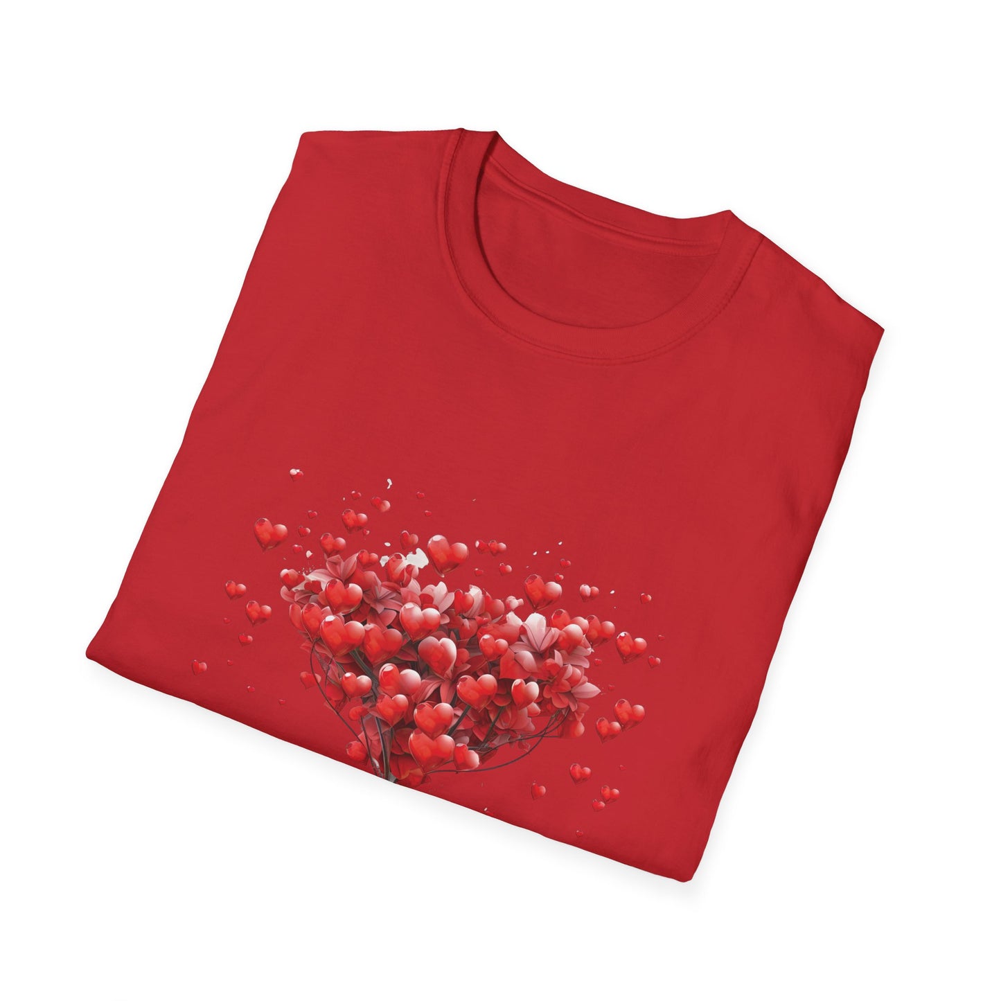 Valentine's Heart2: Unisex Soft style T-Shirt