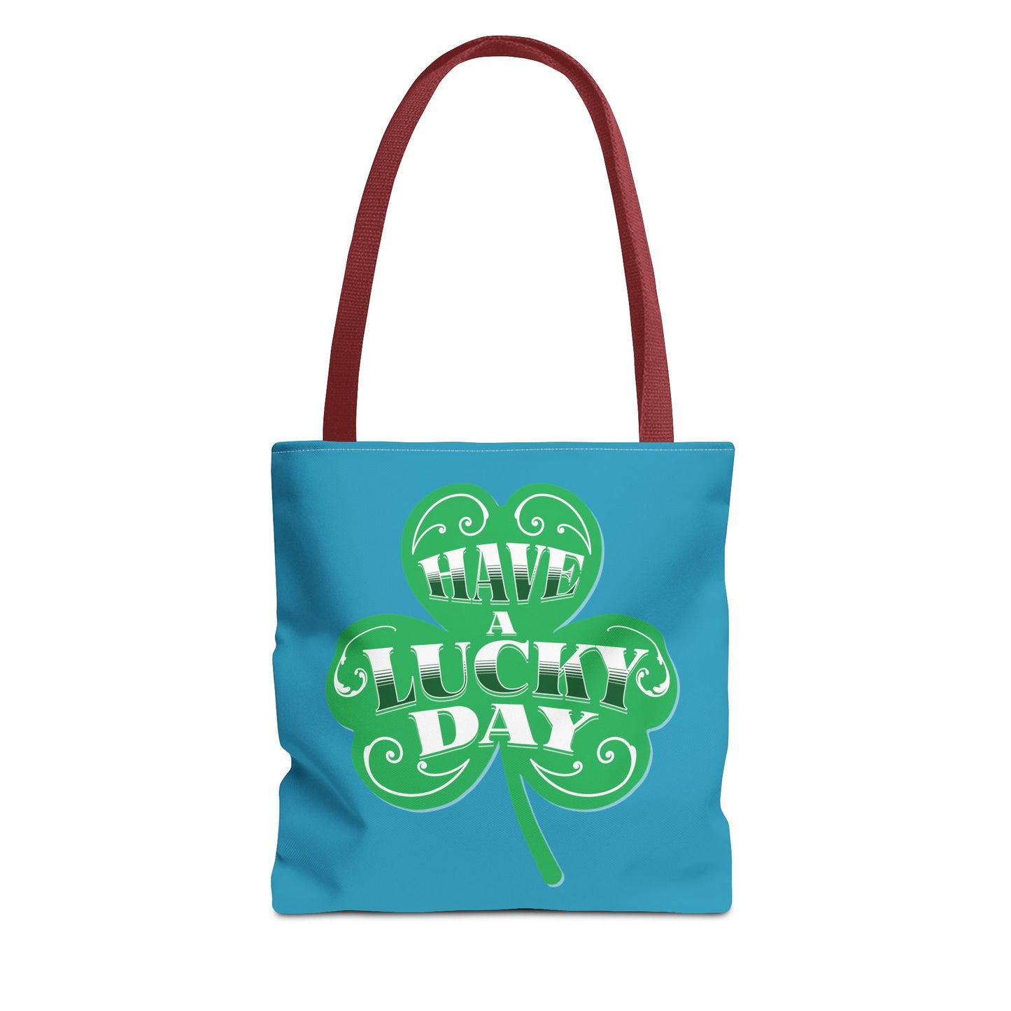 Lucky Day Tote Bag - St. Patrick's Day Gift, Shamrock Design, Eco-Friendly Bag, Fun Everyday Tote, Perfect for Luck!