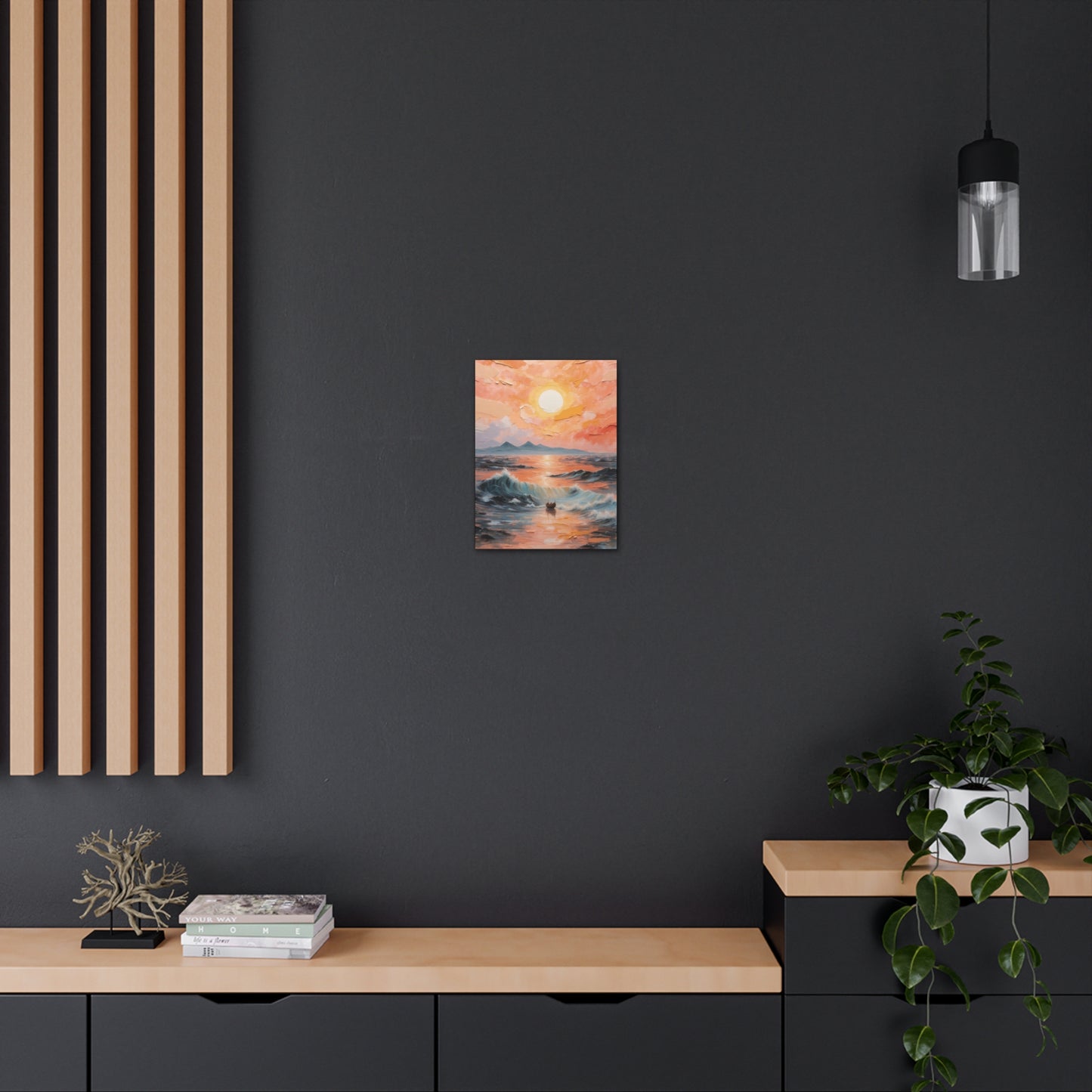 The Lost Boat: Canvas Gallery Wraps