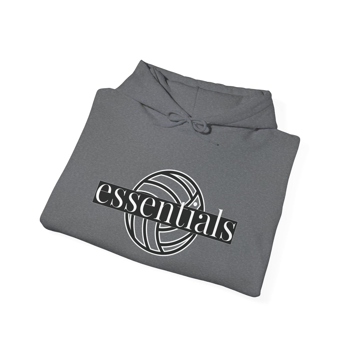 Volleyball Essentials Hoodie, Unisex Sweatshirt for Players, Casual Wear, Sports Apparel, Gift for Volleyball Lovers, Comfortable Warmth