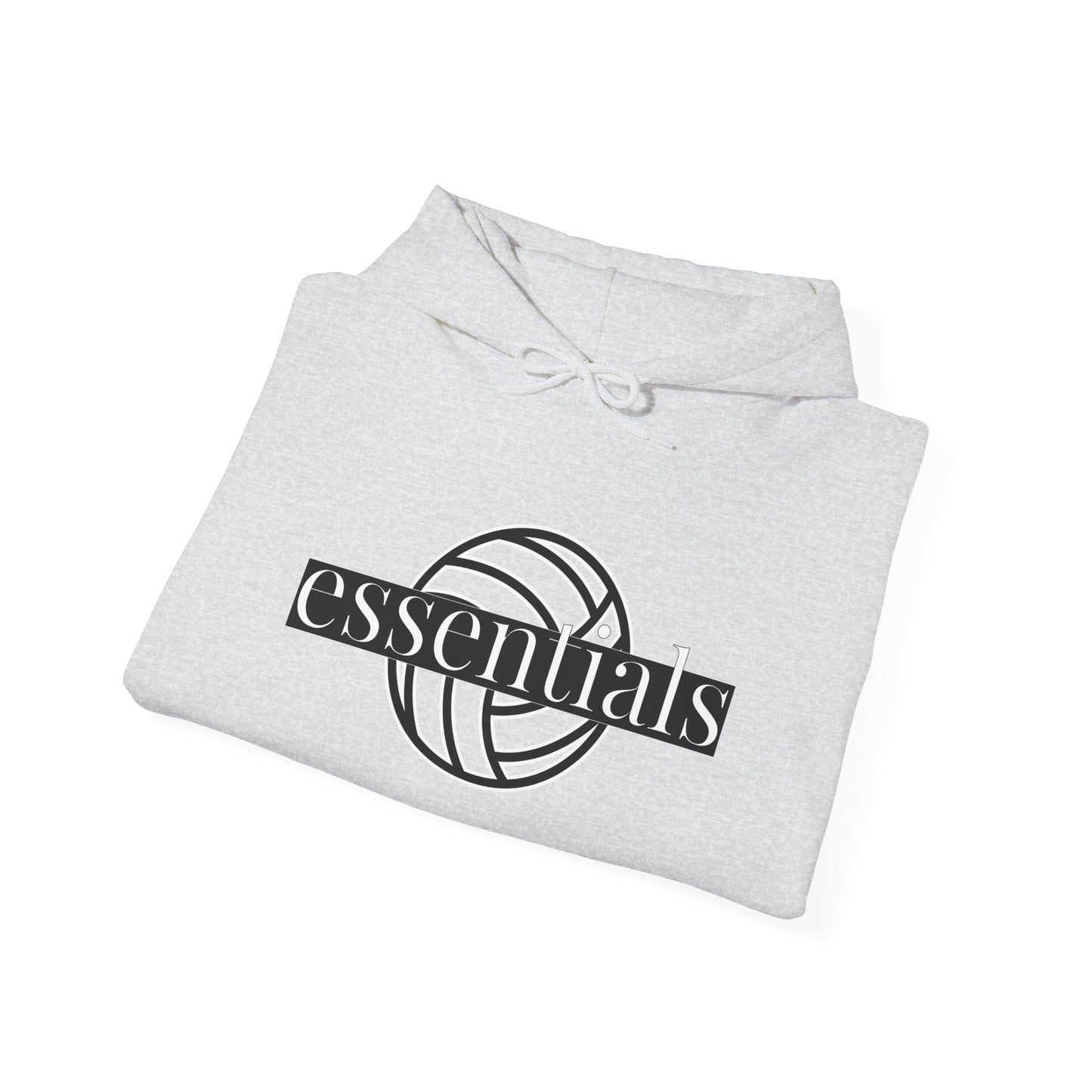 Volleyball Essentials Hoodie, Unisex Sweatshirt for Players, Casual Wear, Sports Apparel, Gift for Volleyball Lovers, Comfortable Warmth