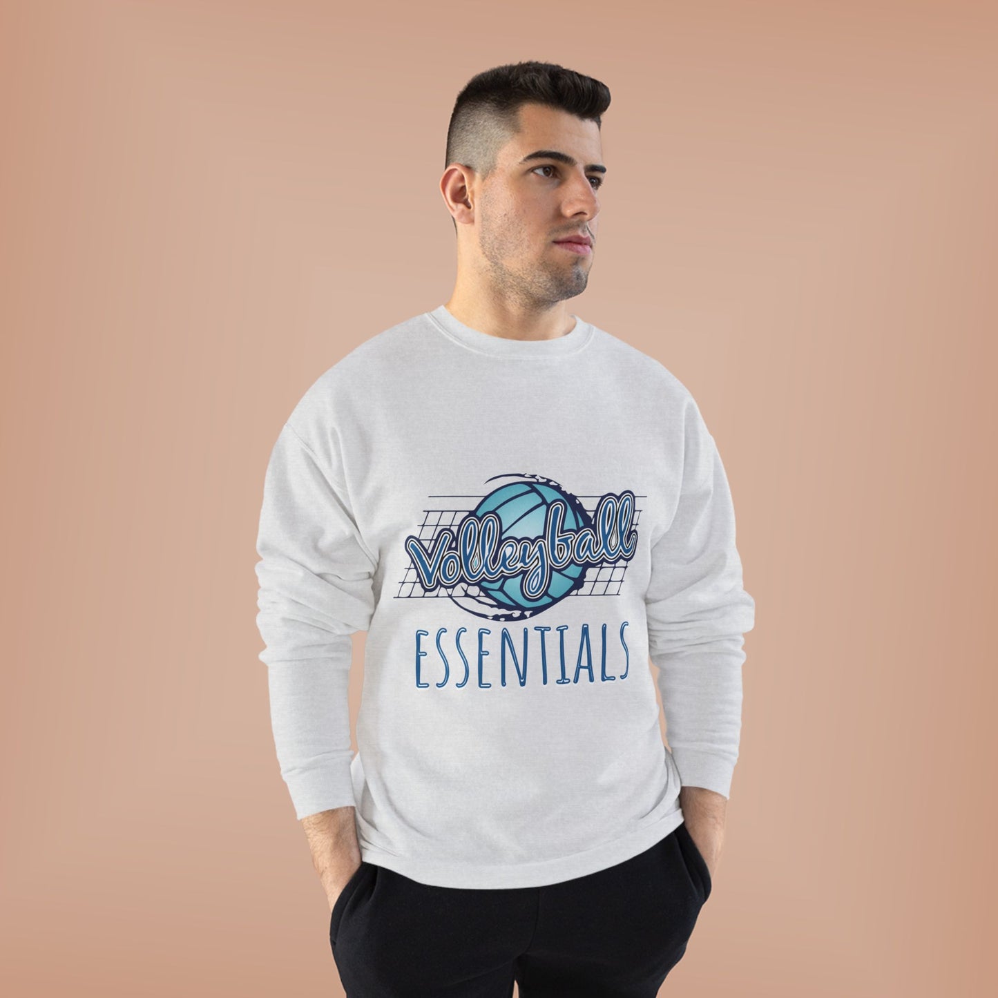 Unisex Eco-Friendly Crewneck Sweatshirt, Cozy Retro Essentials Sweatshirt, Casual Wear, Gift for Her, Hoodie Alternative, Fall Fashion