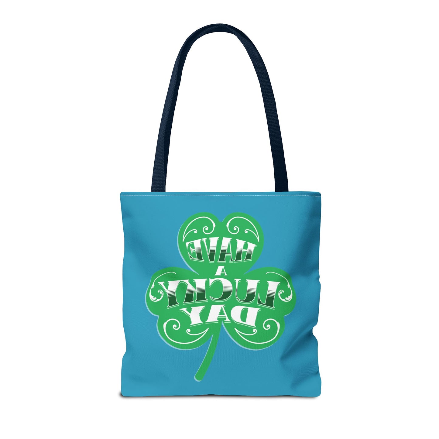 Lucky Day Tote Bag - St. Patrick's Day Gift, Shamrock Design, Eco-Friendly Bag, Fun Everyday Tote, Perfect for Luck!