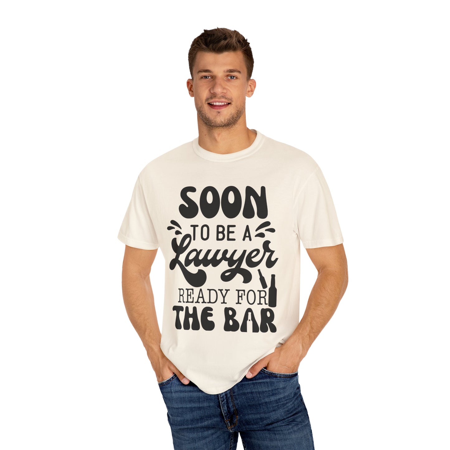 Soon to be a lawyer - Unisex Garment-Dyed T-shirt