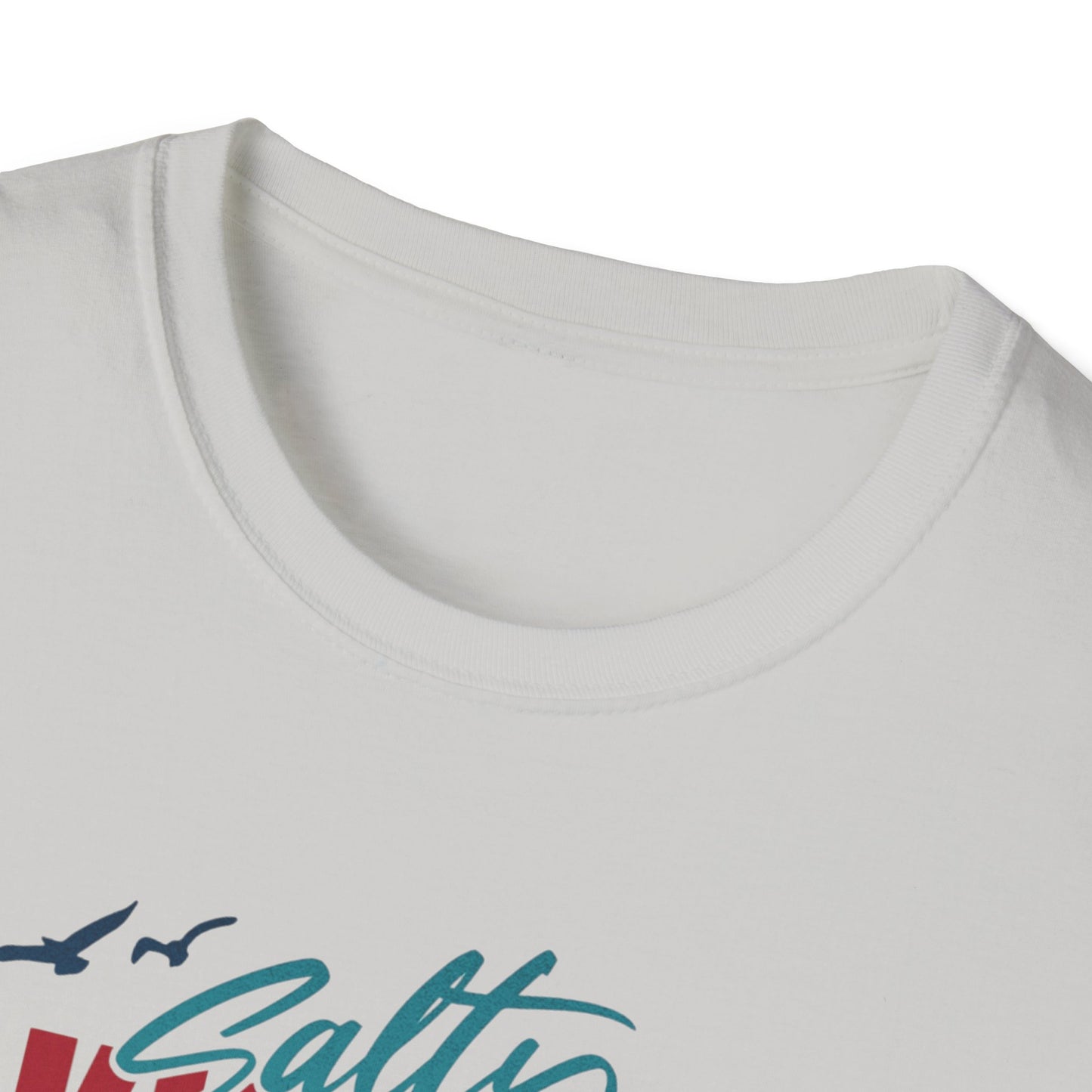 Beach Vibes T-Shirt - Salty Kisses, Ocean Wishes